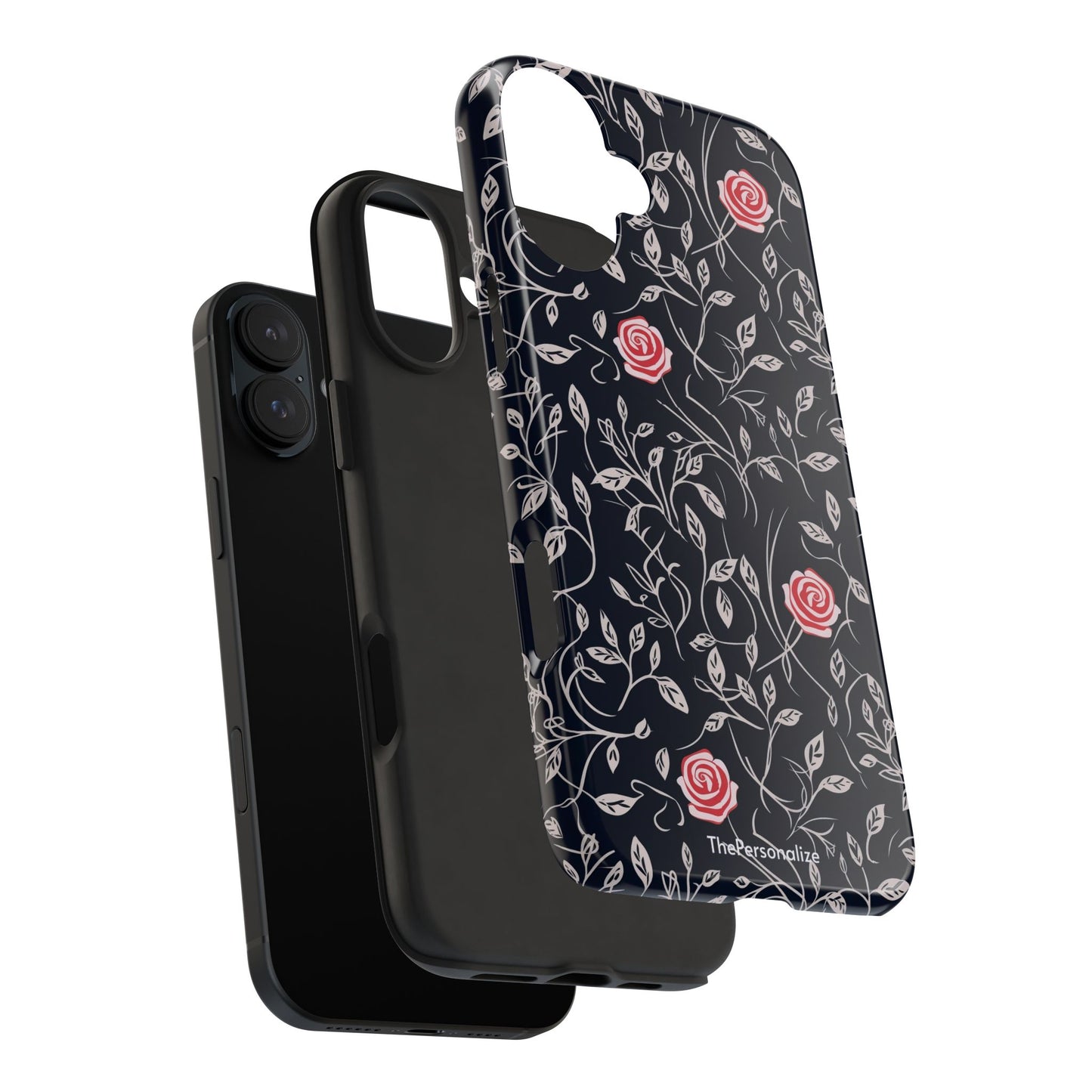 Red Rose Floral Phone Case
