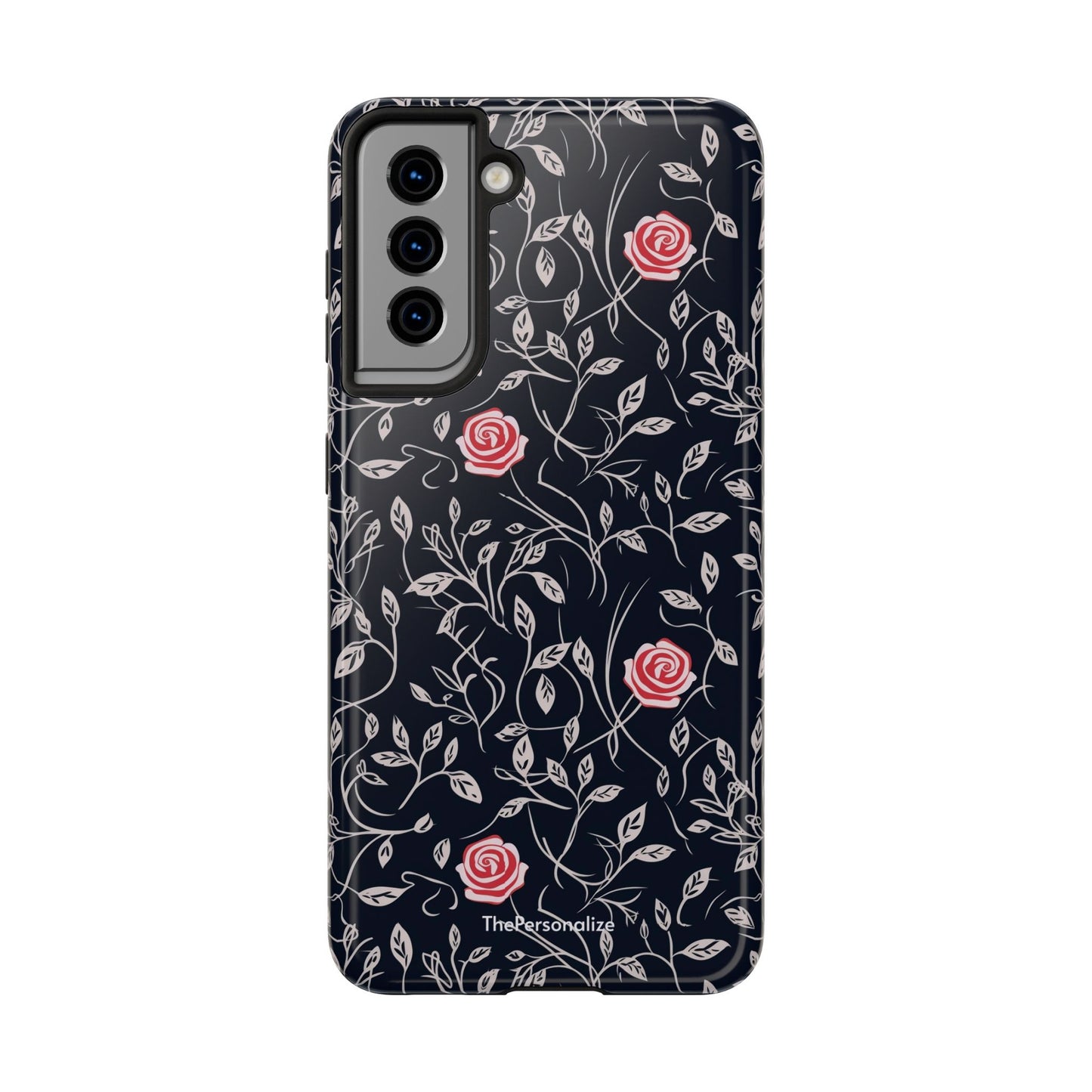 Red Rose Floral Phone Case
