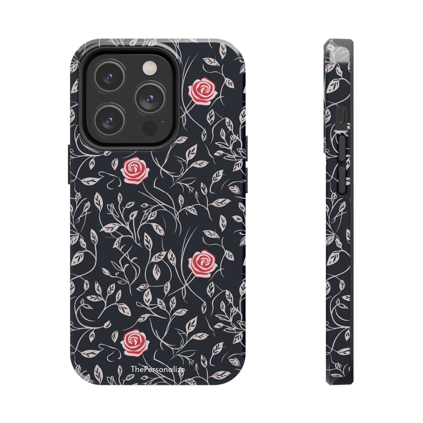 Red Rose Floral Phone Case