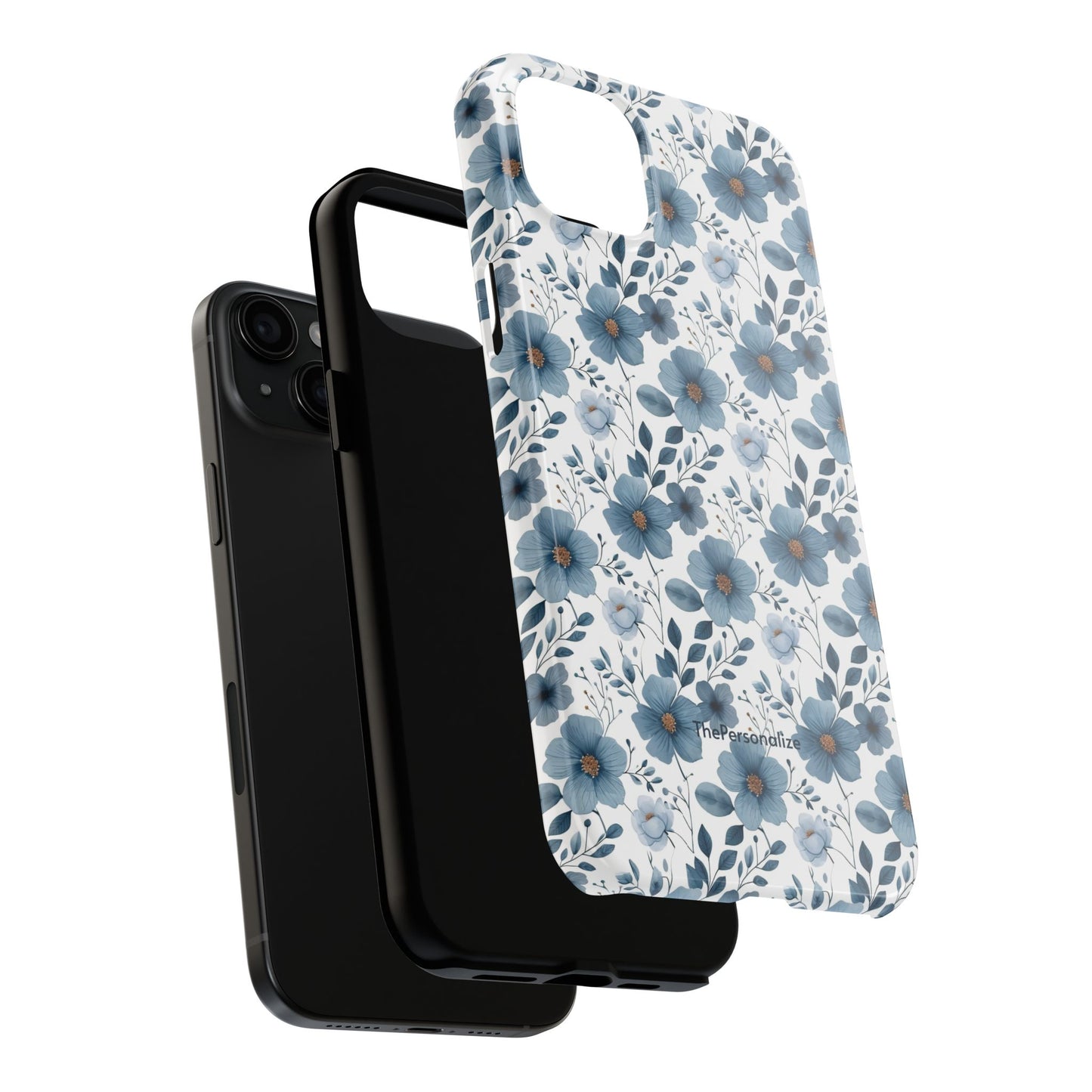 Blue Floral Phone Case