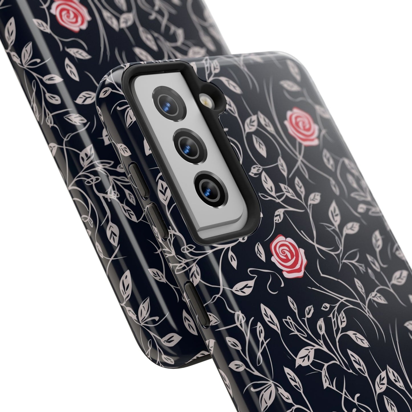 Red Rose Floral Phone Case