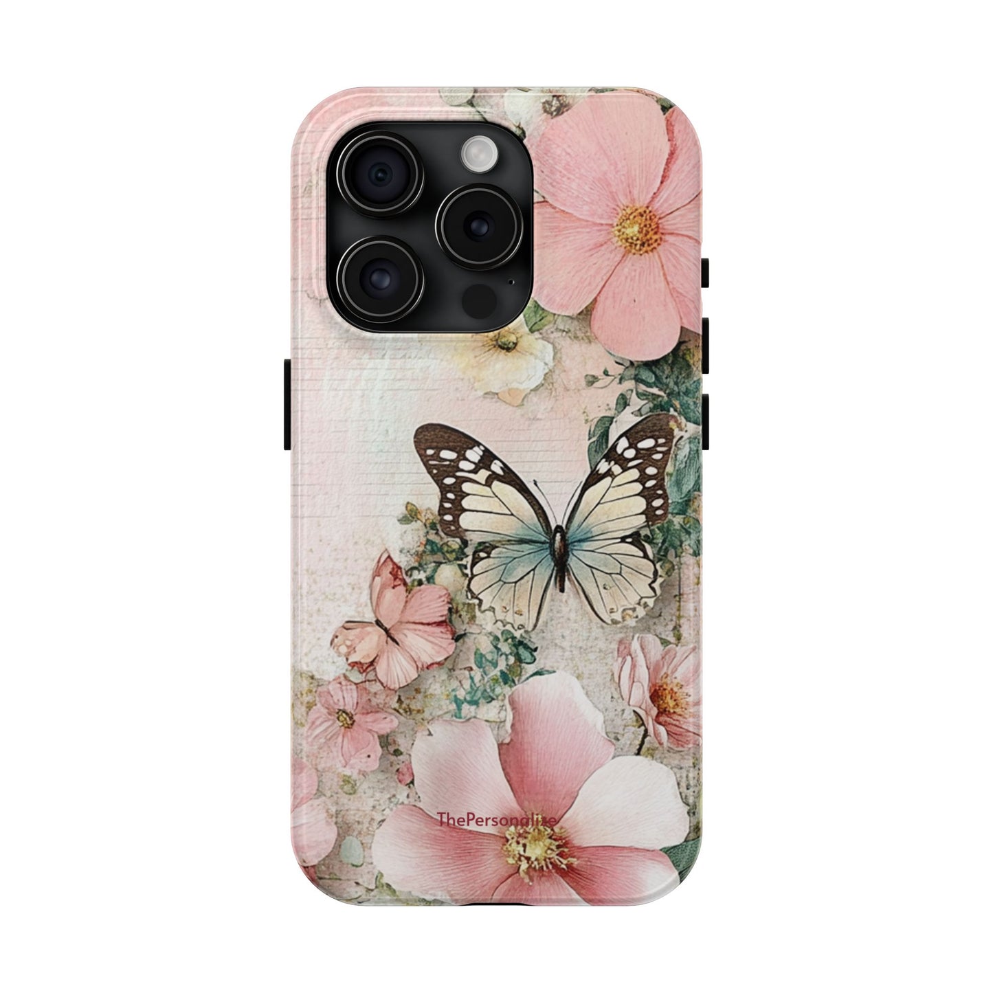 Vintage Floral Butterfly Phone Case