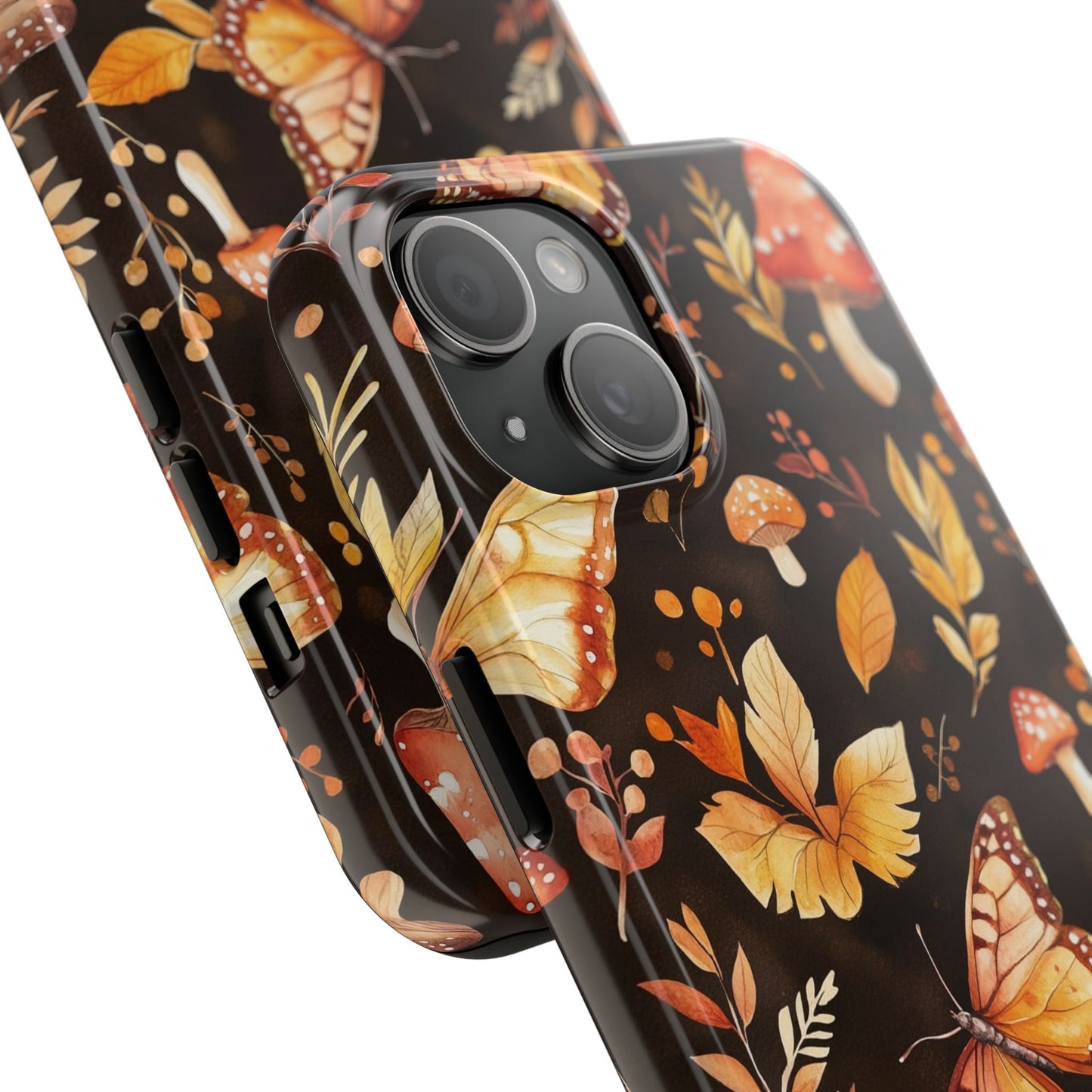 Butterfly Mushroom Phone Case