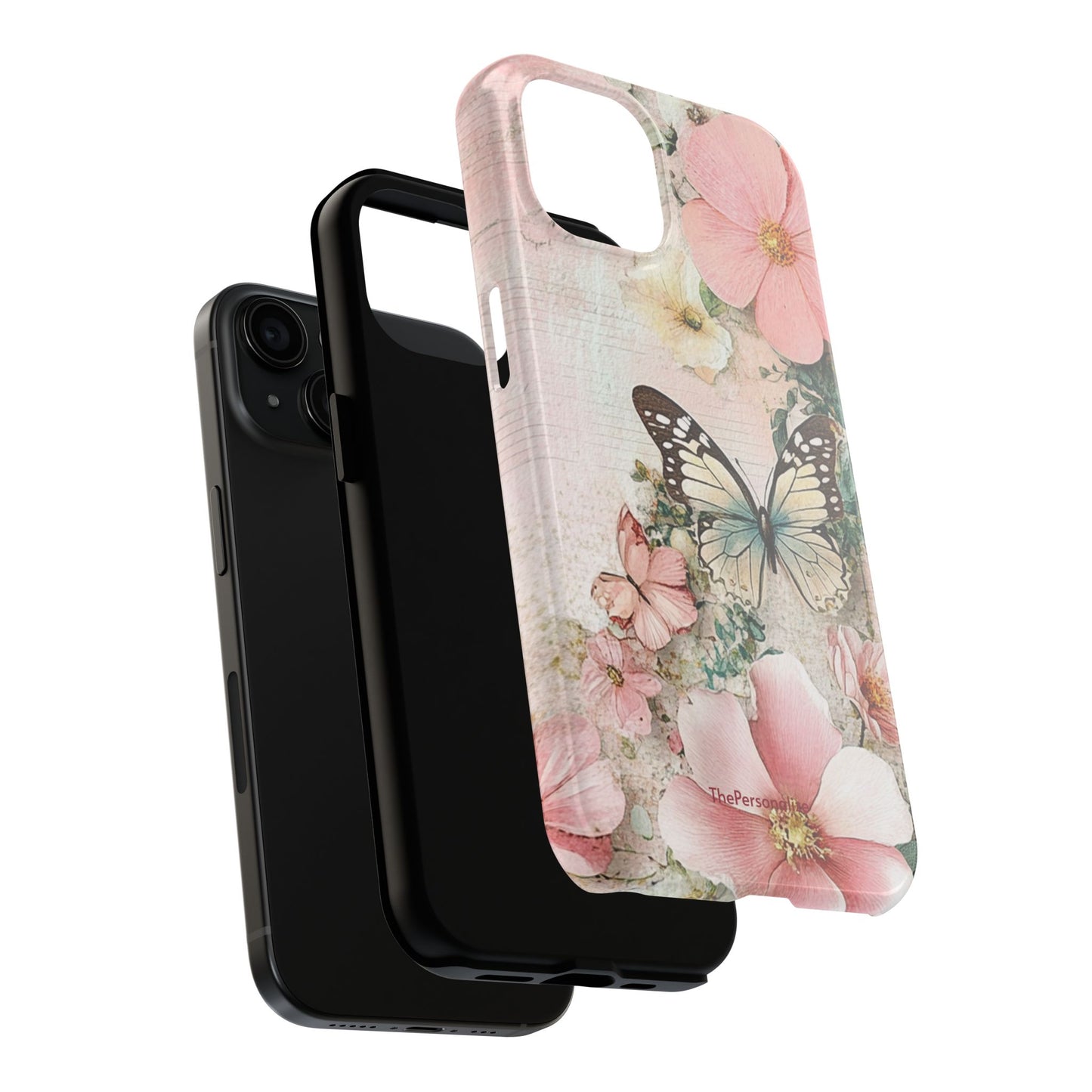 Vintage Floral Butterfly Phone Case