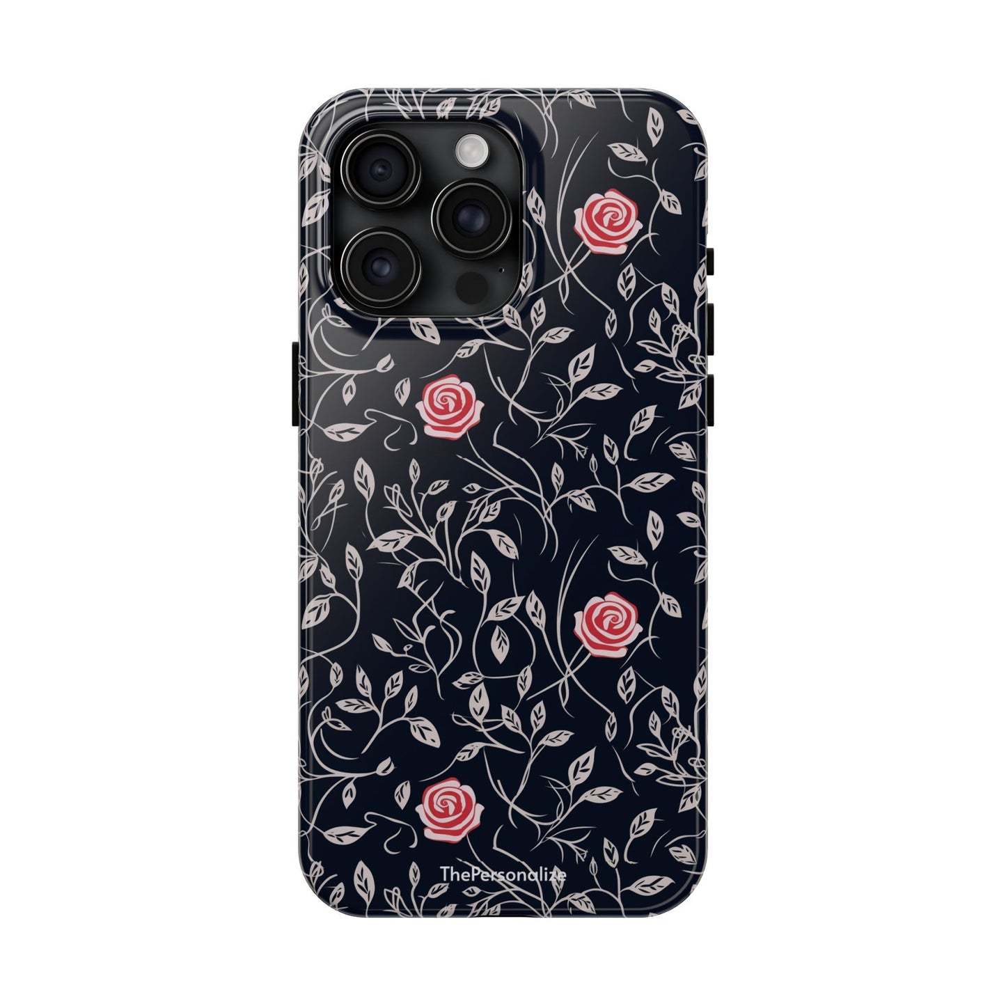 Red Rose Floral Phone Case