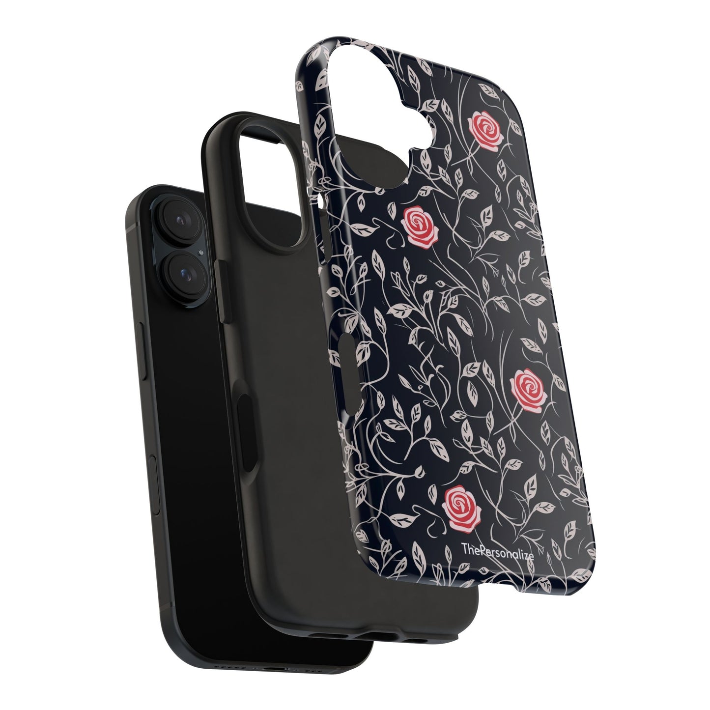 Red Rose Floral Phone Case