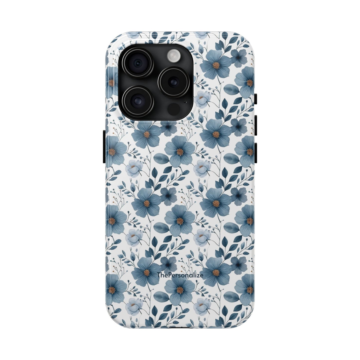 Blue Floral Phone Case