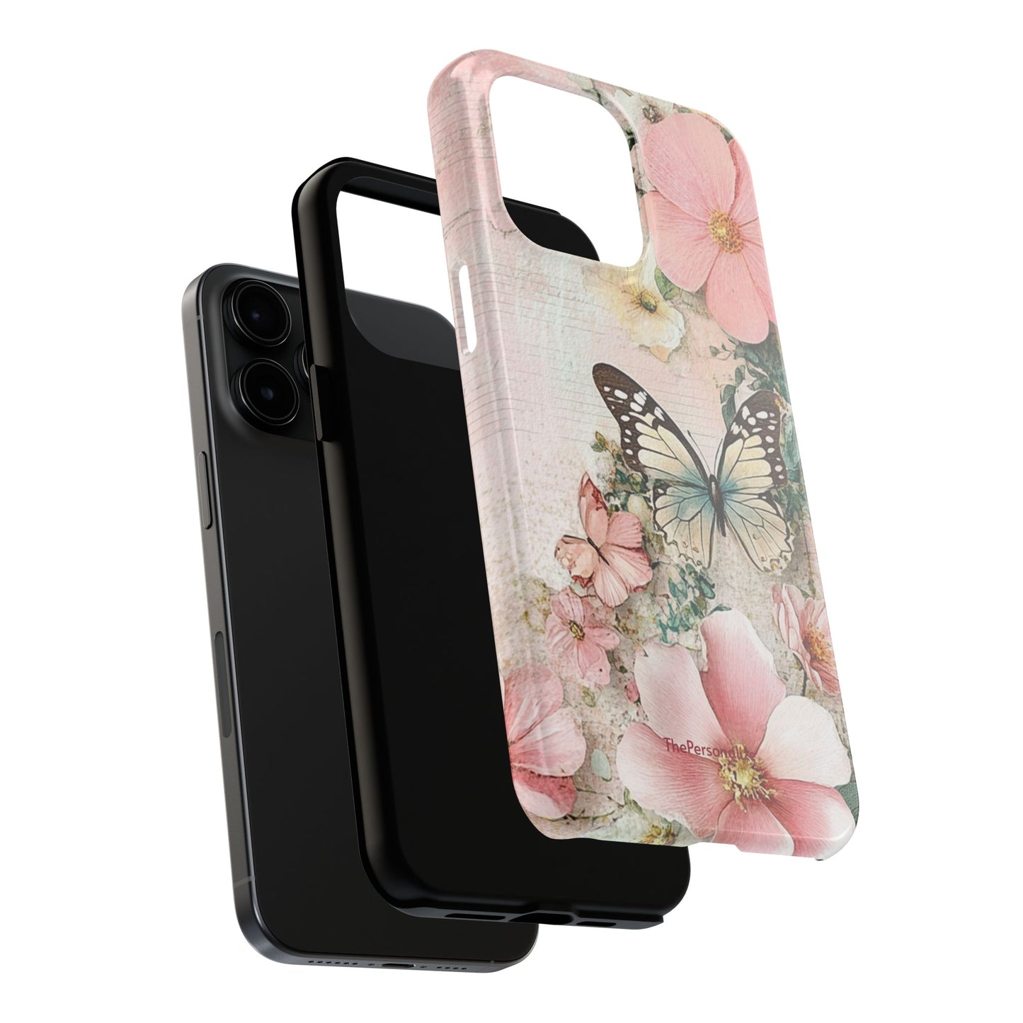 Vintage Floral Butterfly Phone Case