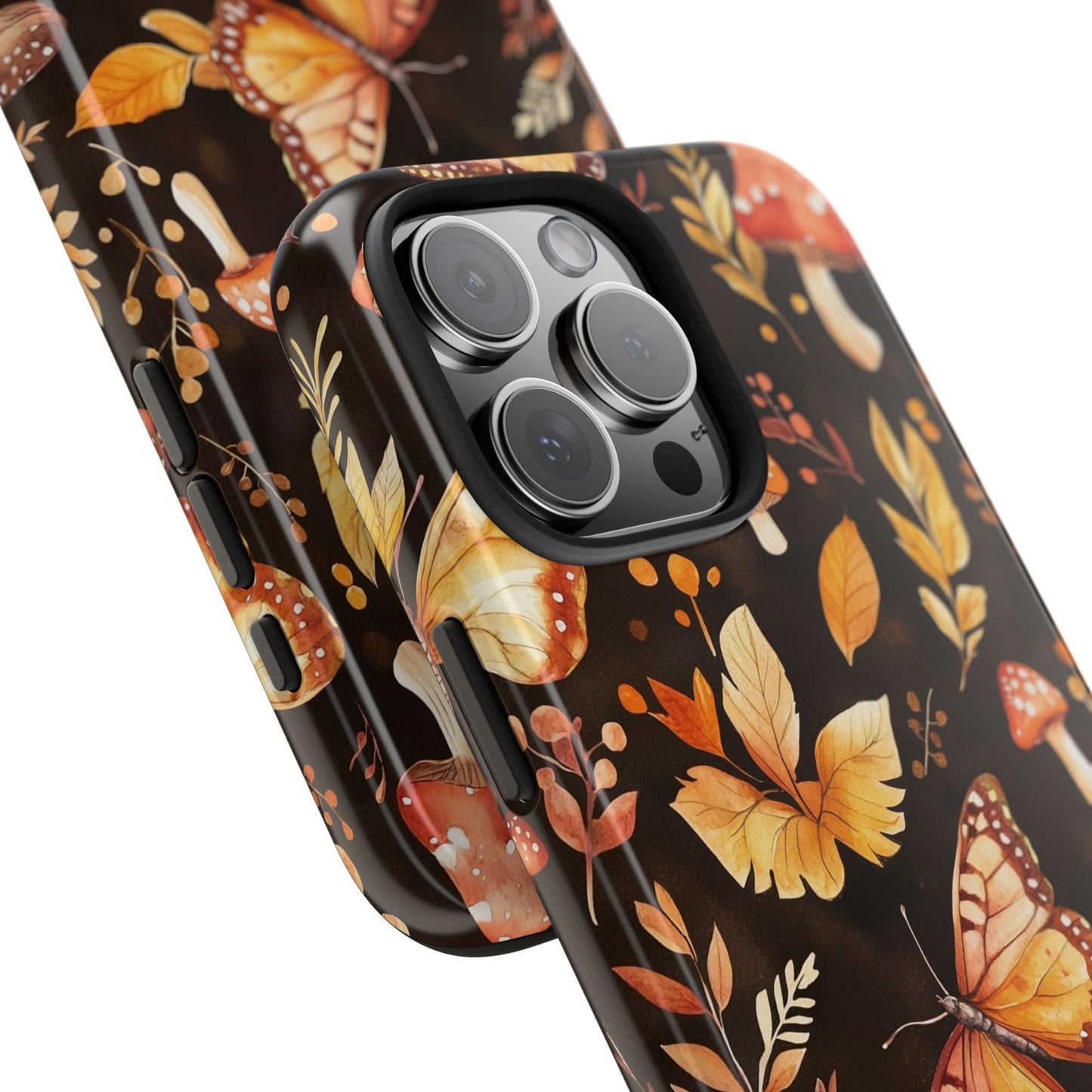 Butterfly Mushroom Phone Case