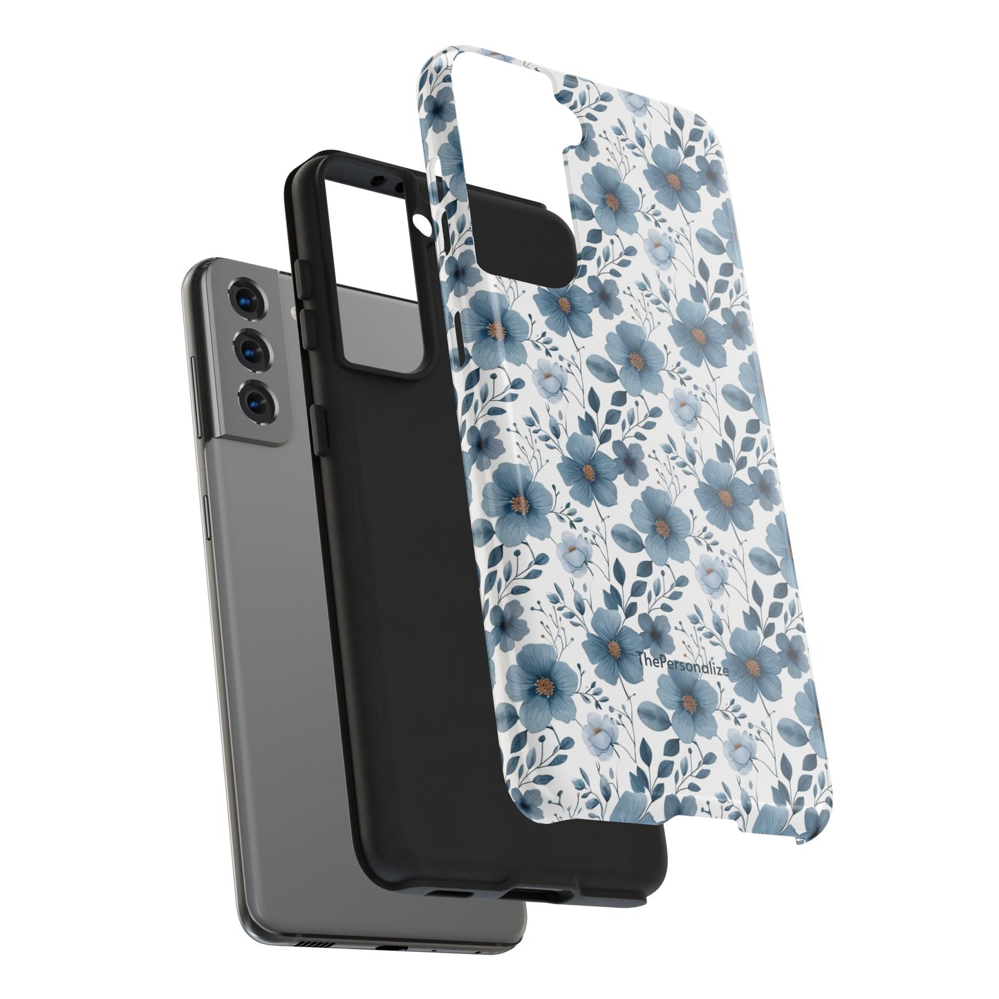 Blue Floral Phone Case
