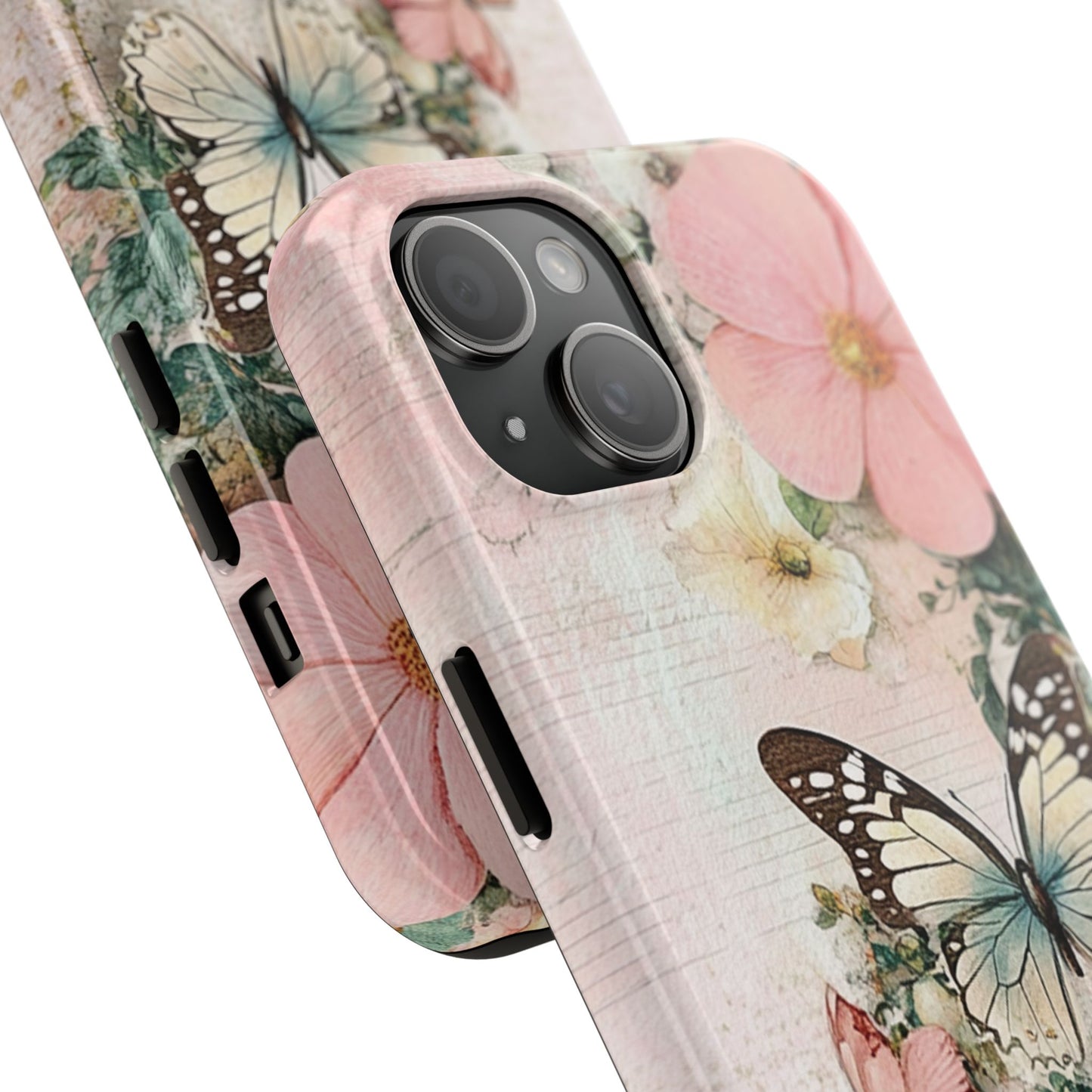 Vintage Floral Butterfly Phone Case