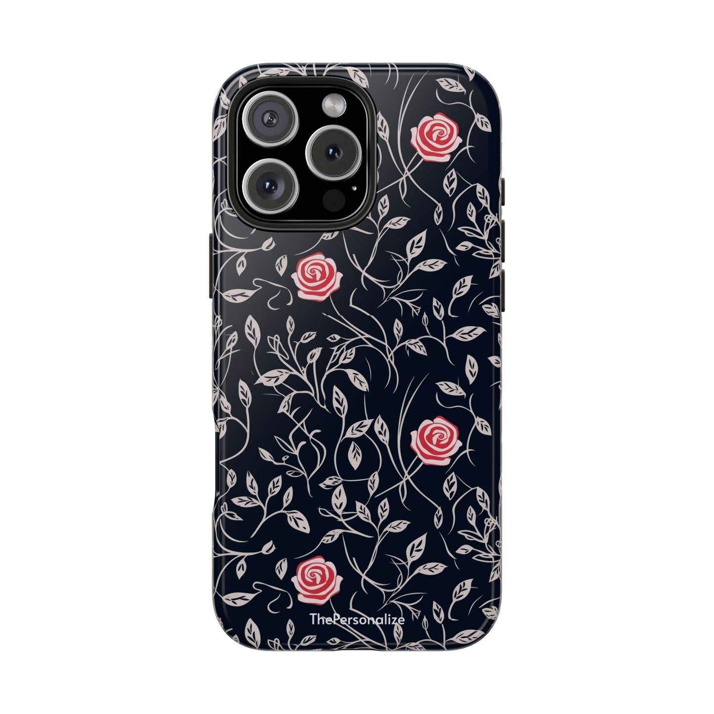 Red Rose Floral Phone Case