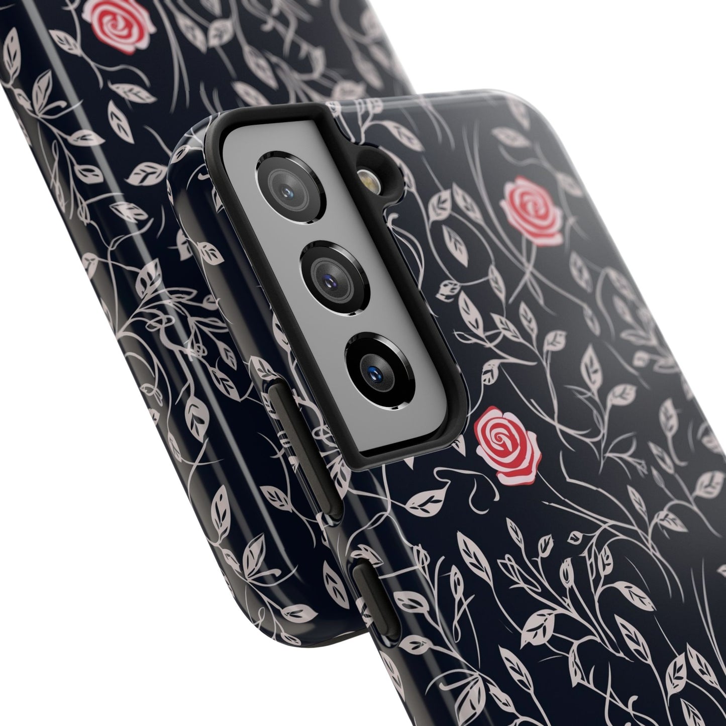 Red Rose Floral Phone Case