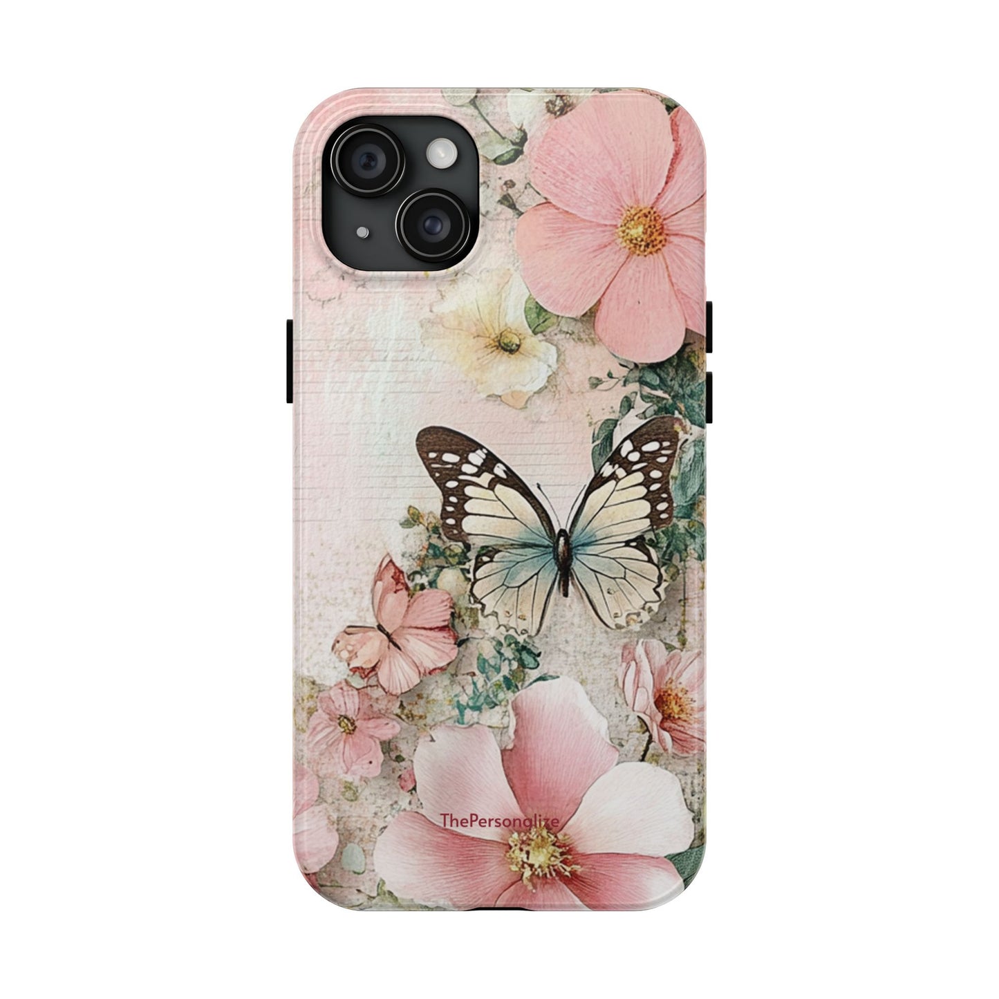 Vintage Floral Butterfly Phone Case