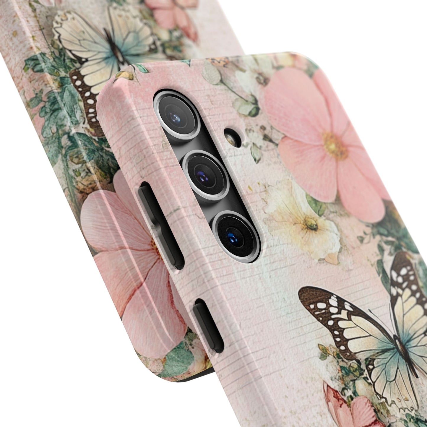 Vintage Floral Butterfly Phone Case
