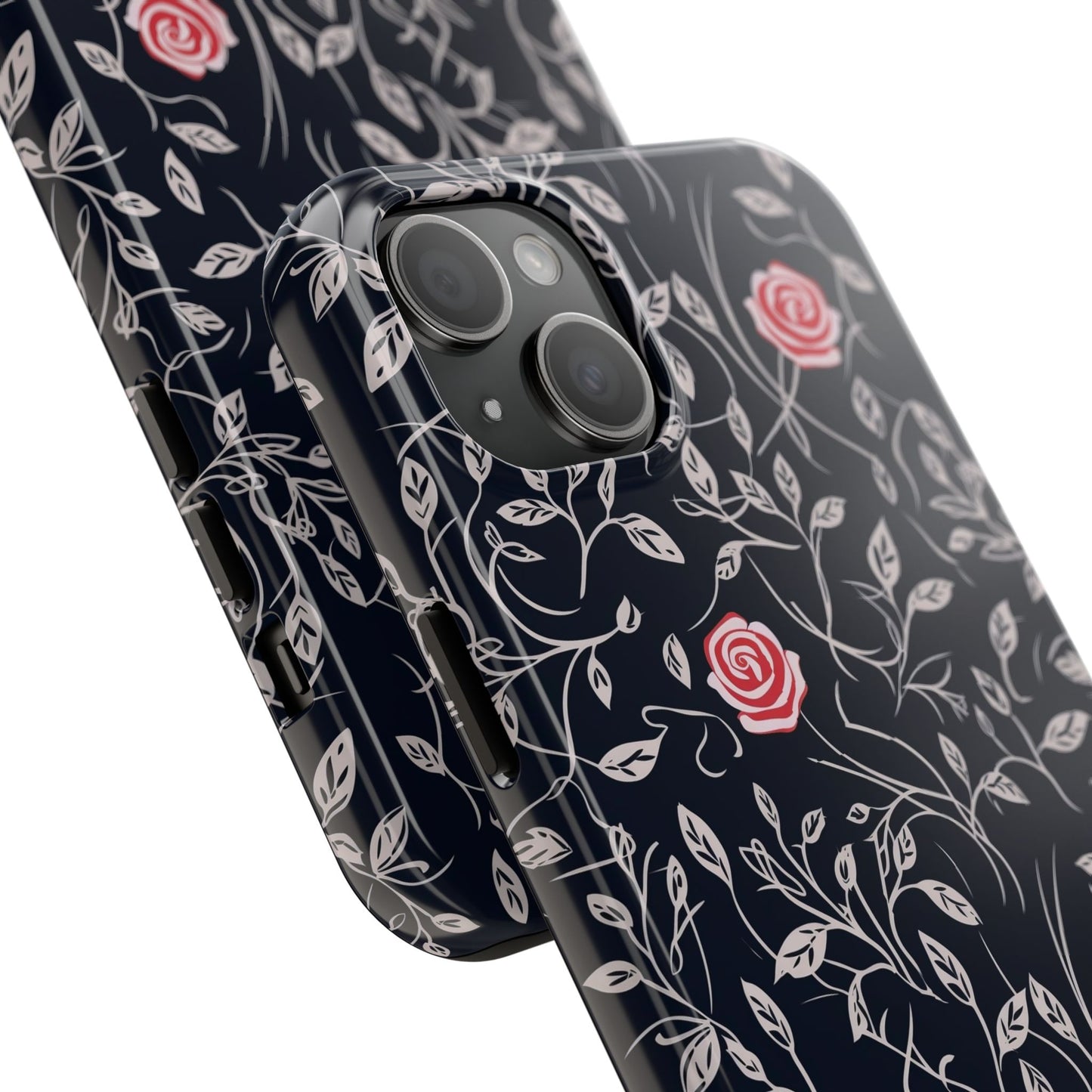 Red Rose Floral Phone Case