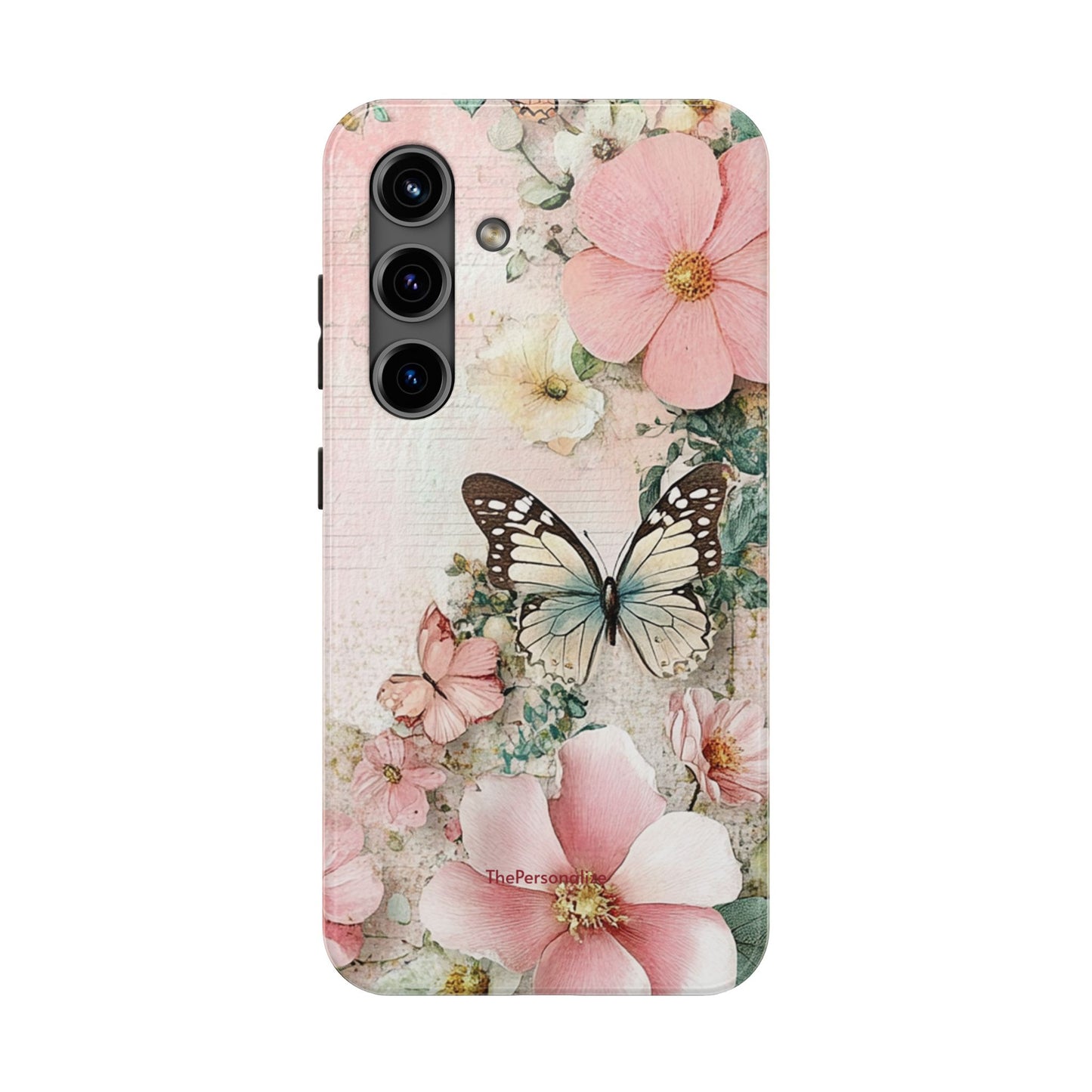 Vintage Floral Butterfly Phone Case