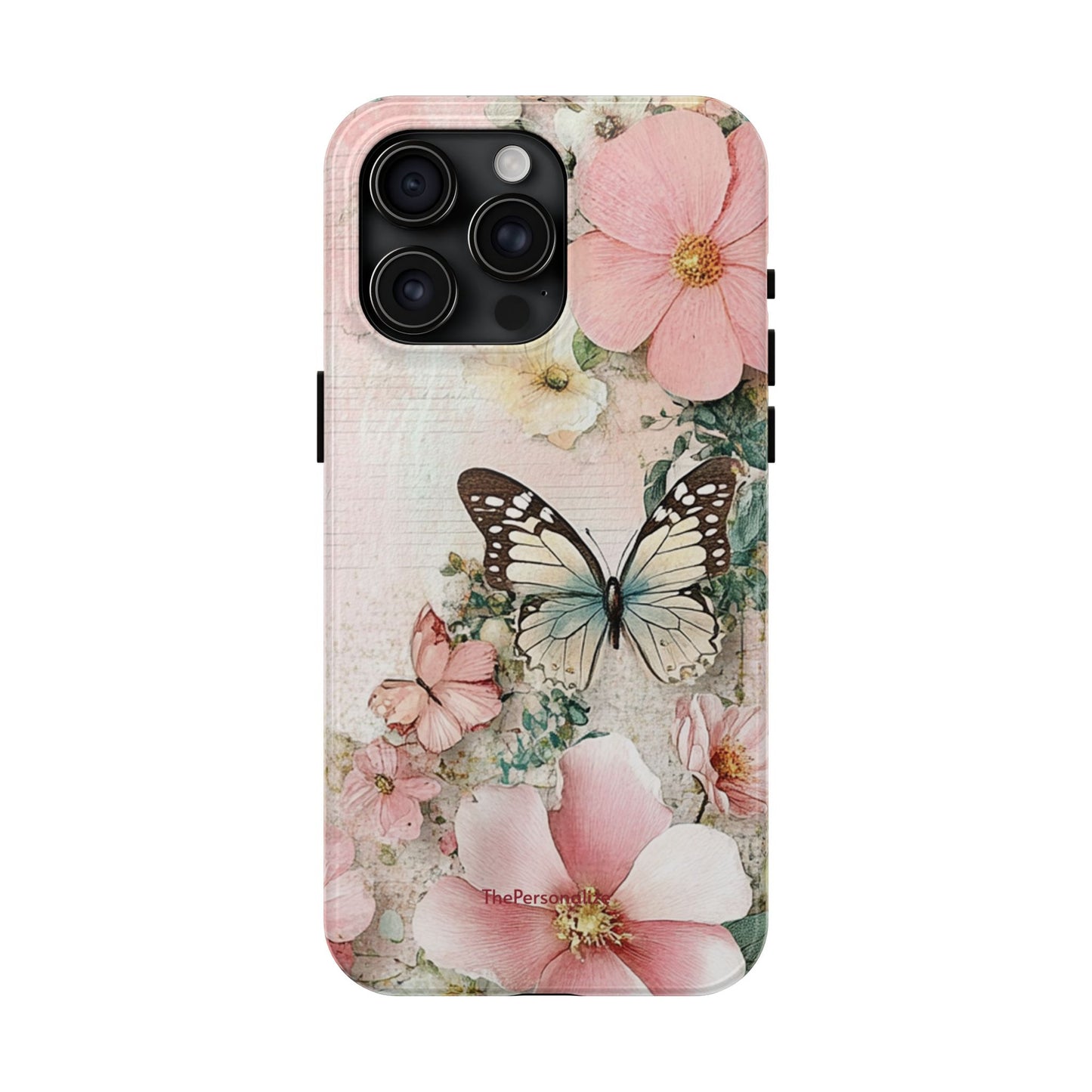 Vintage Floral Butterfly Phone Case