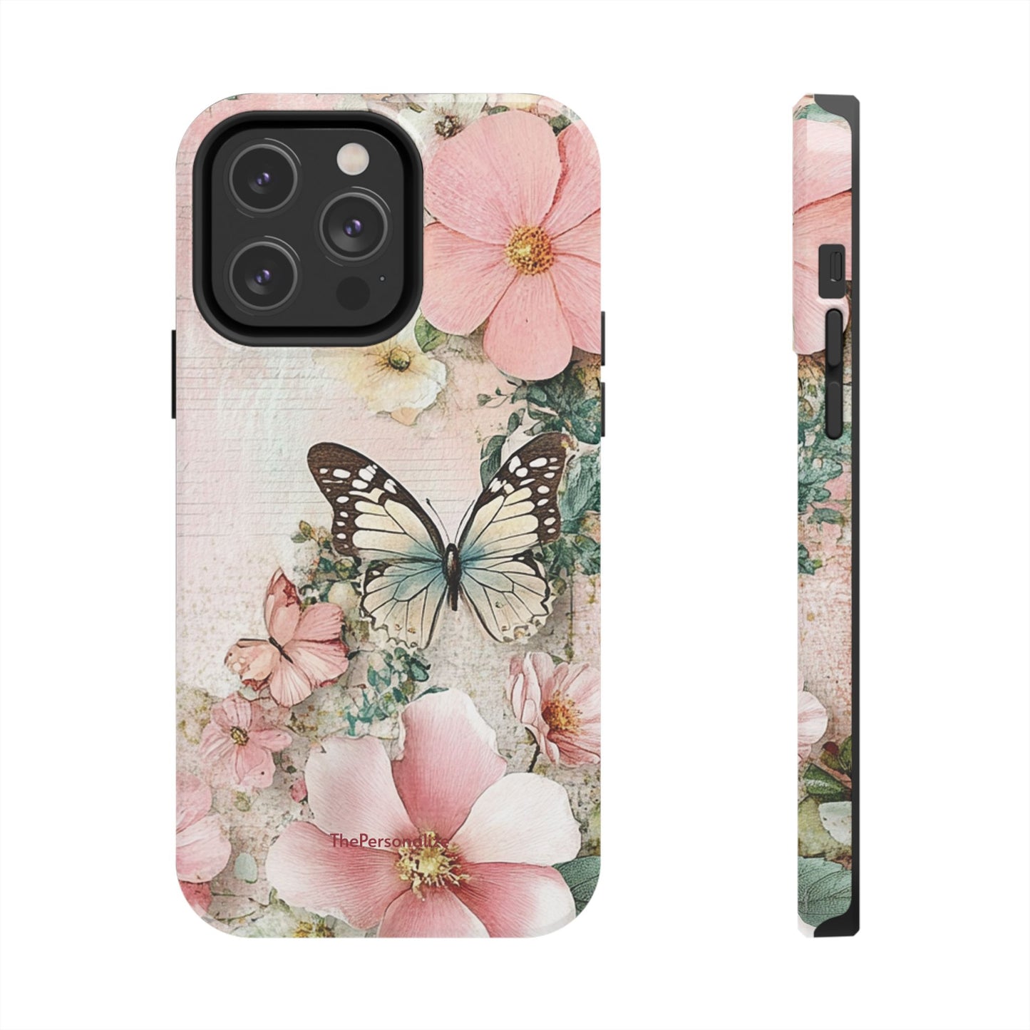 Vintage Floral Butterfly Phone Case