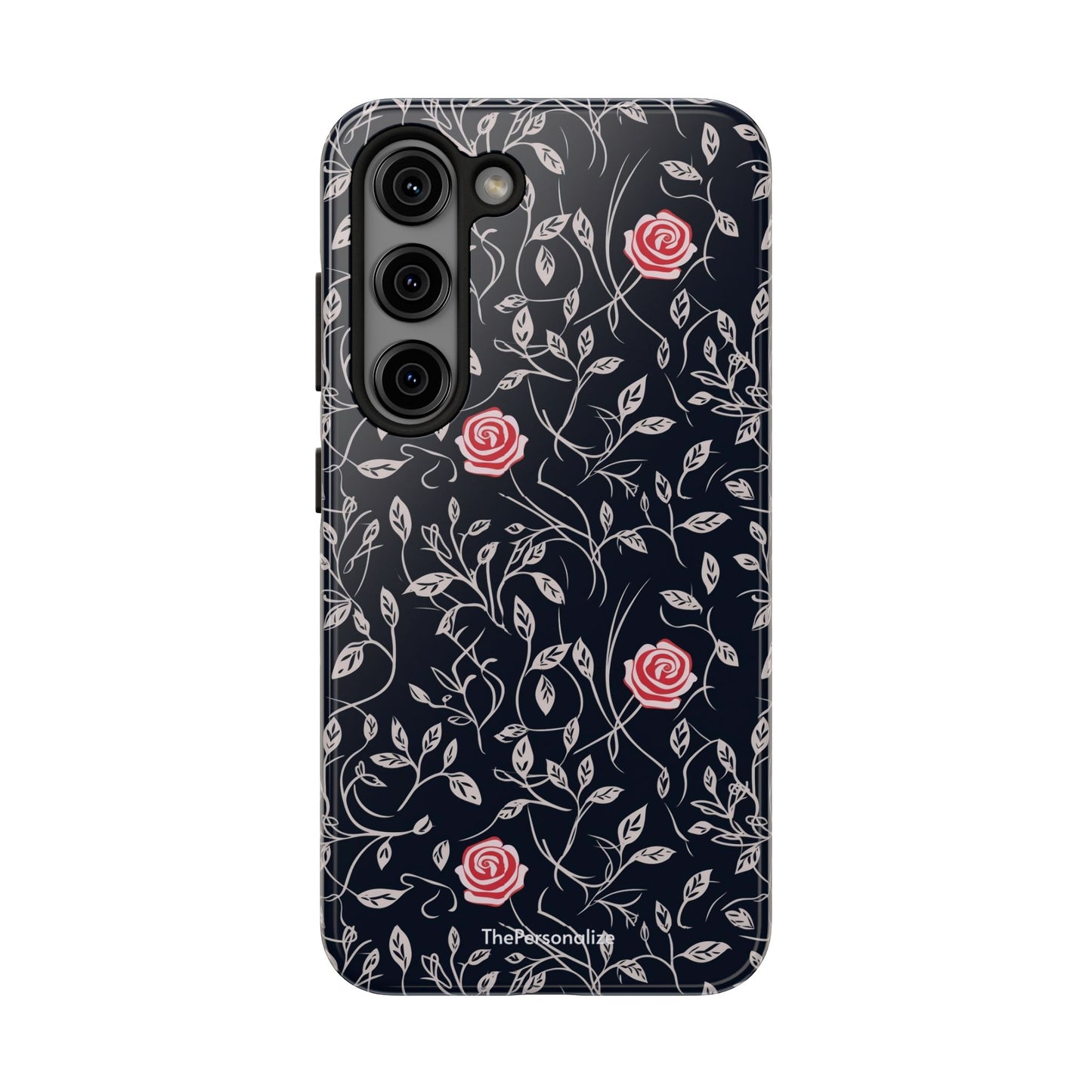 Red Rose Floral Phone Case