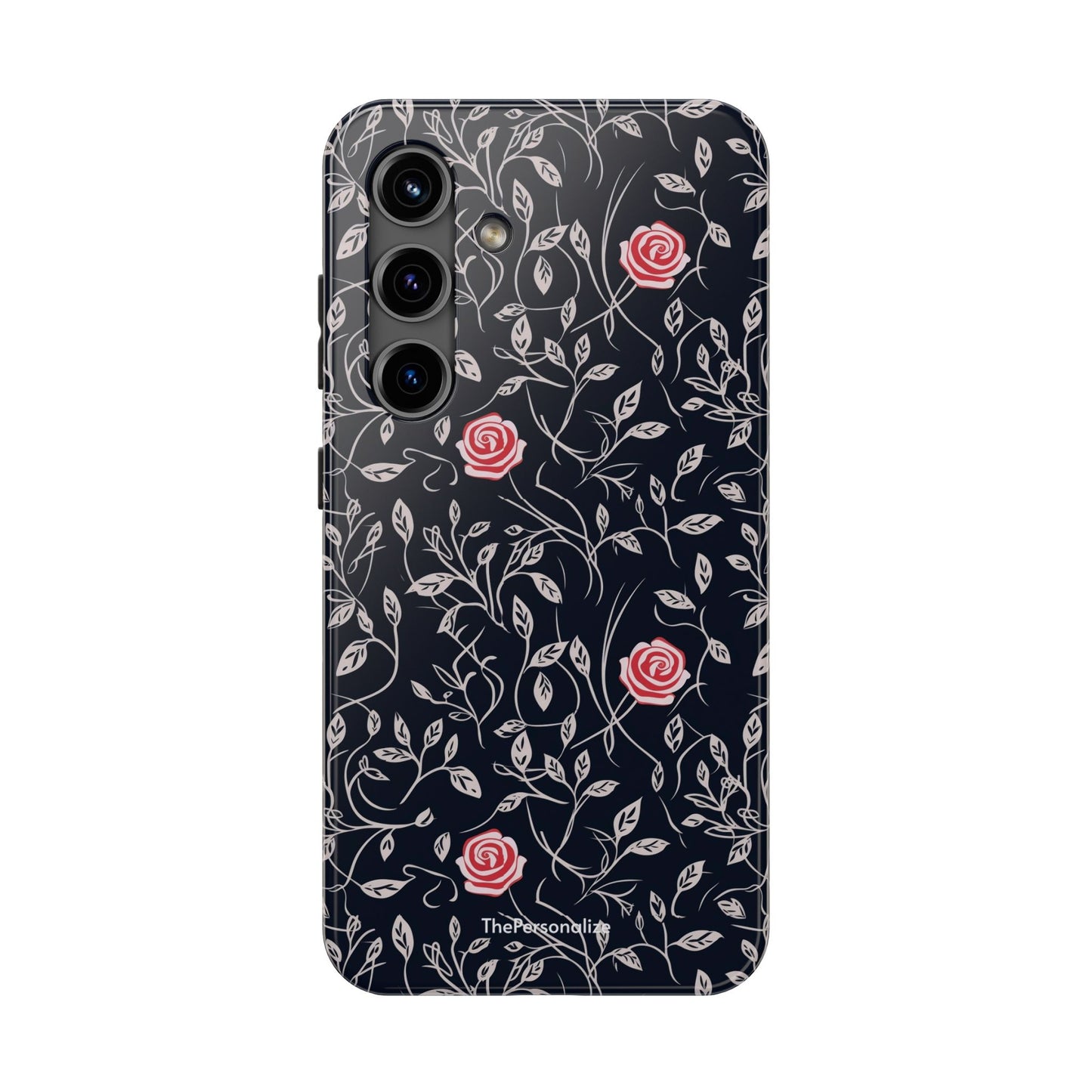 Red Rose Floral Phone Case