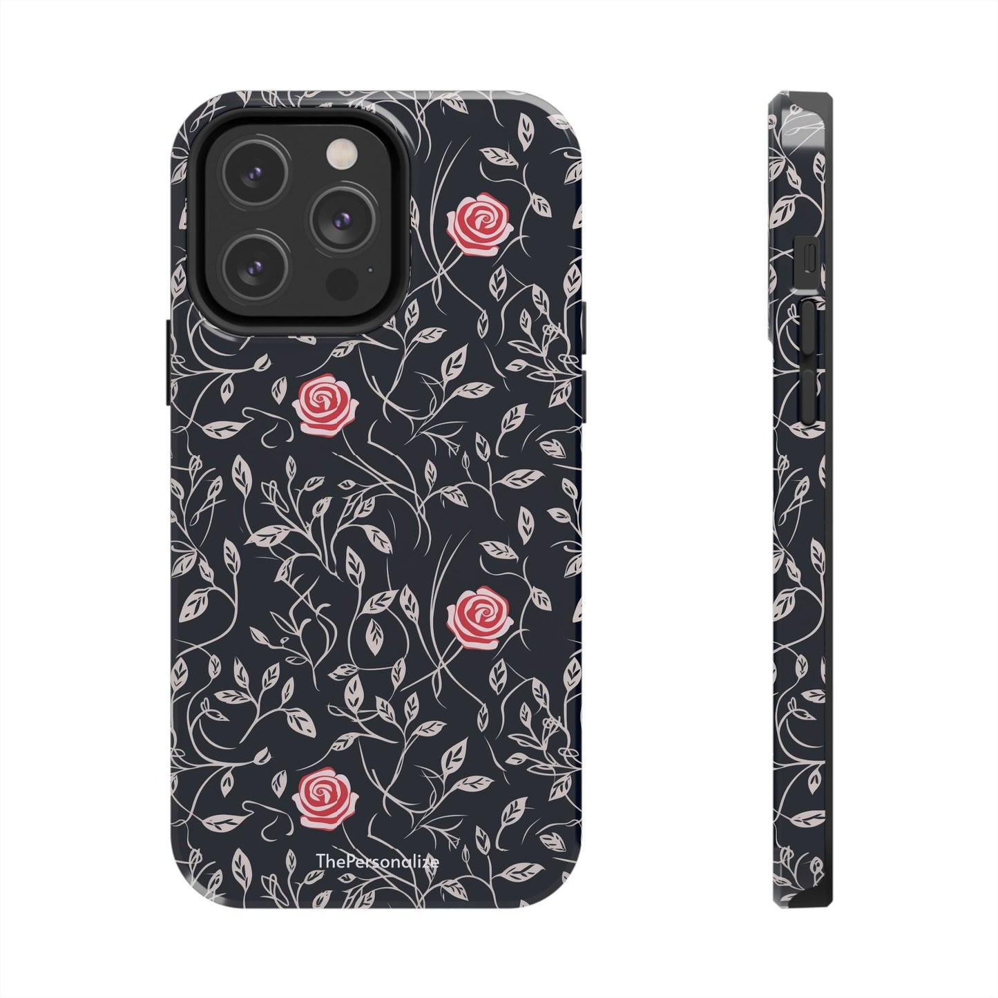Red Rose Floral Phone Case