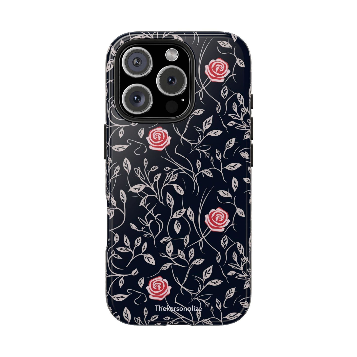 Red Rose Floral Phone Case