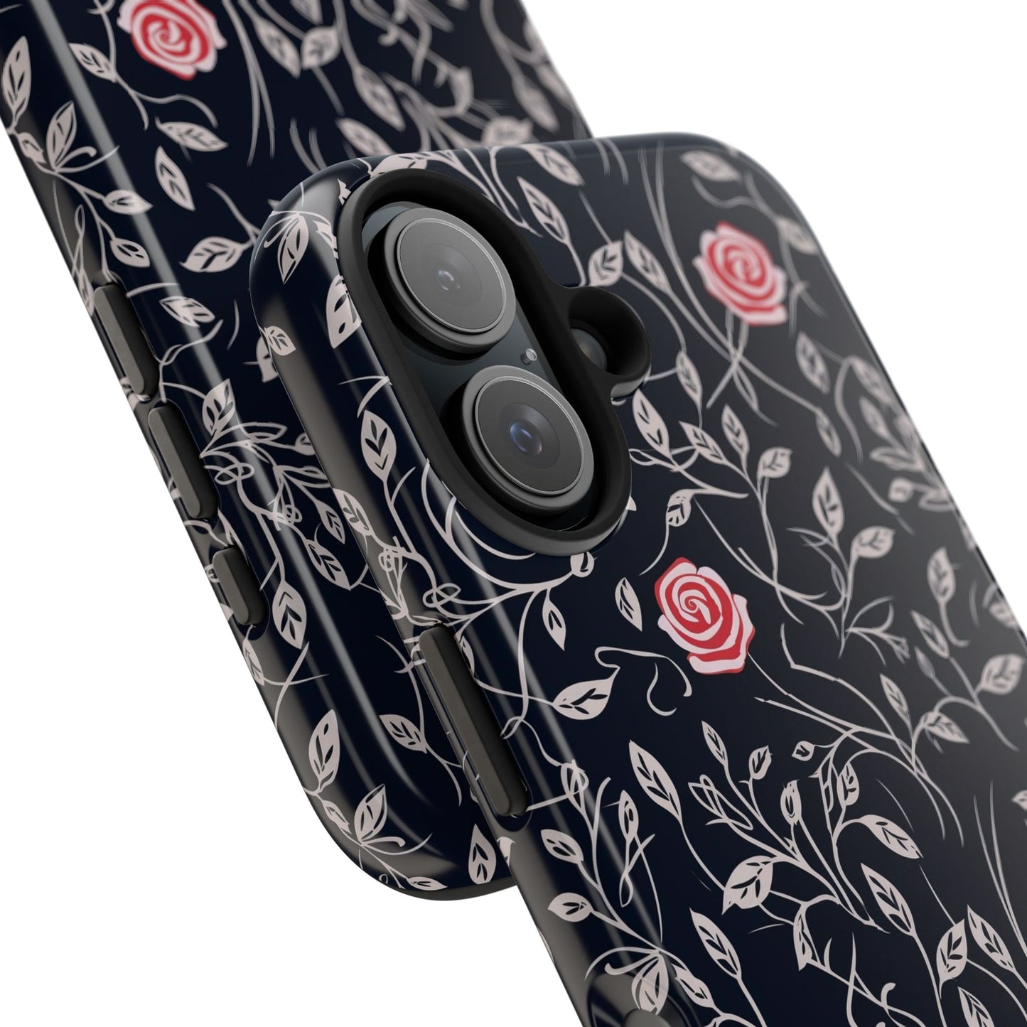 Red Rose Floral Phone Case