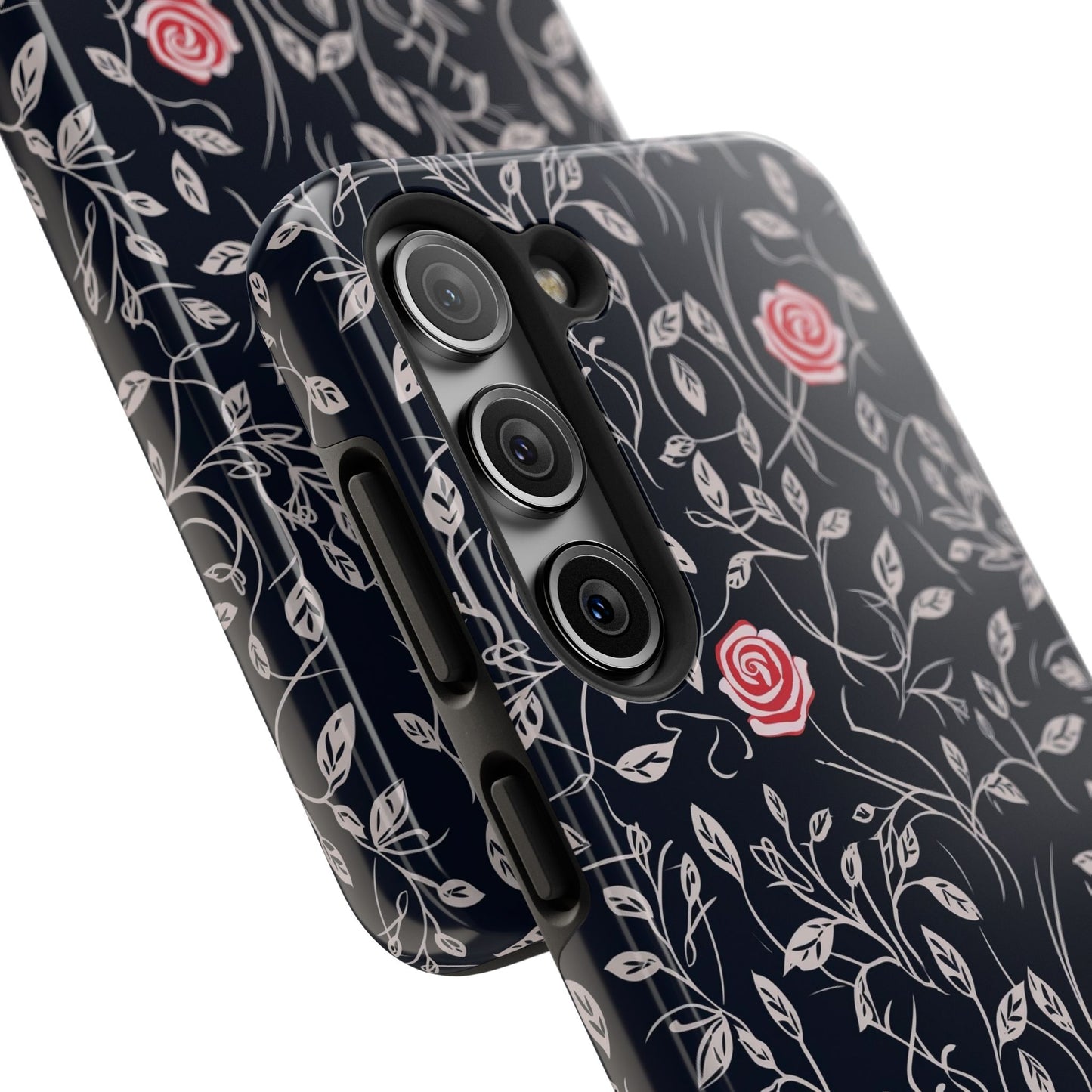 Red Rose Floral Phone Case