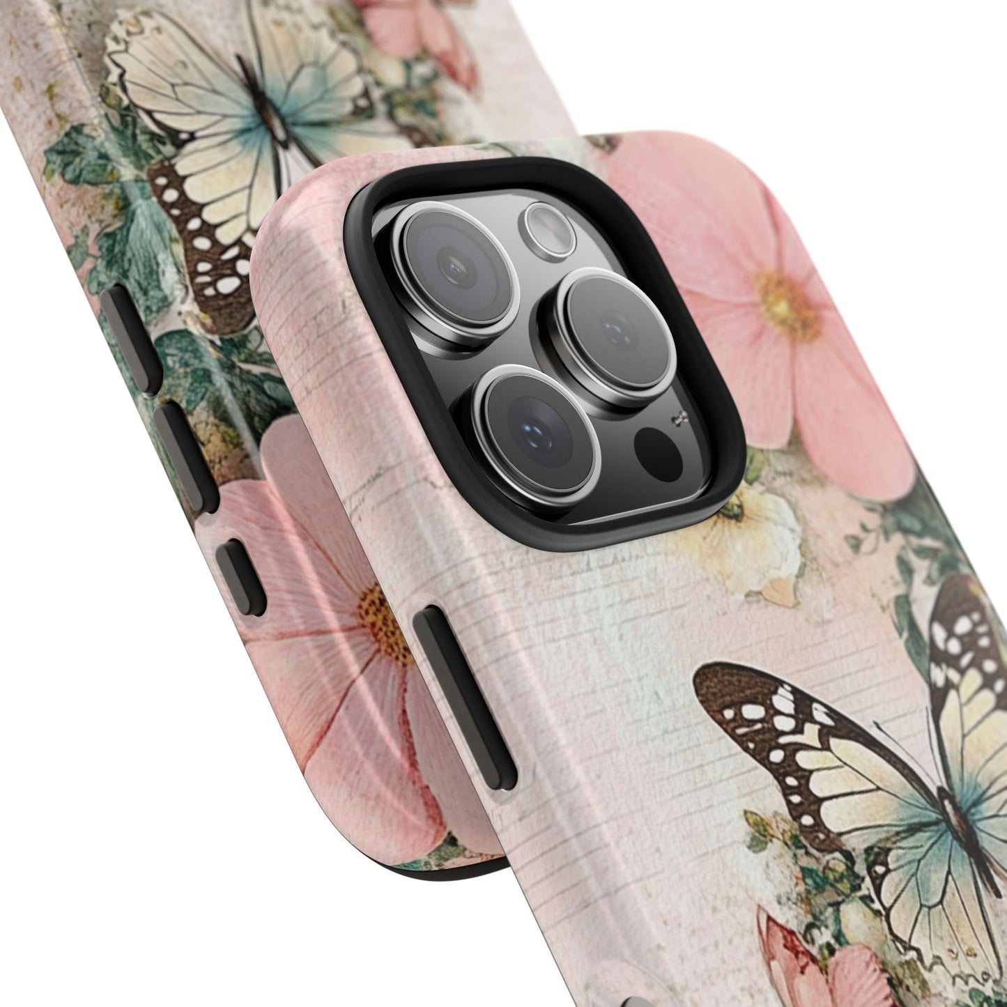 Vintage Floral Butterfly Phone Case