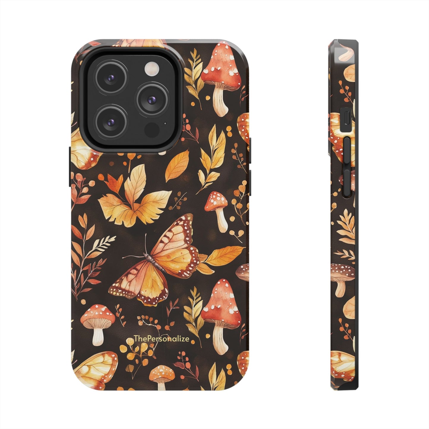 Butterfly Mushroom Phone Case