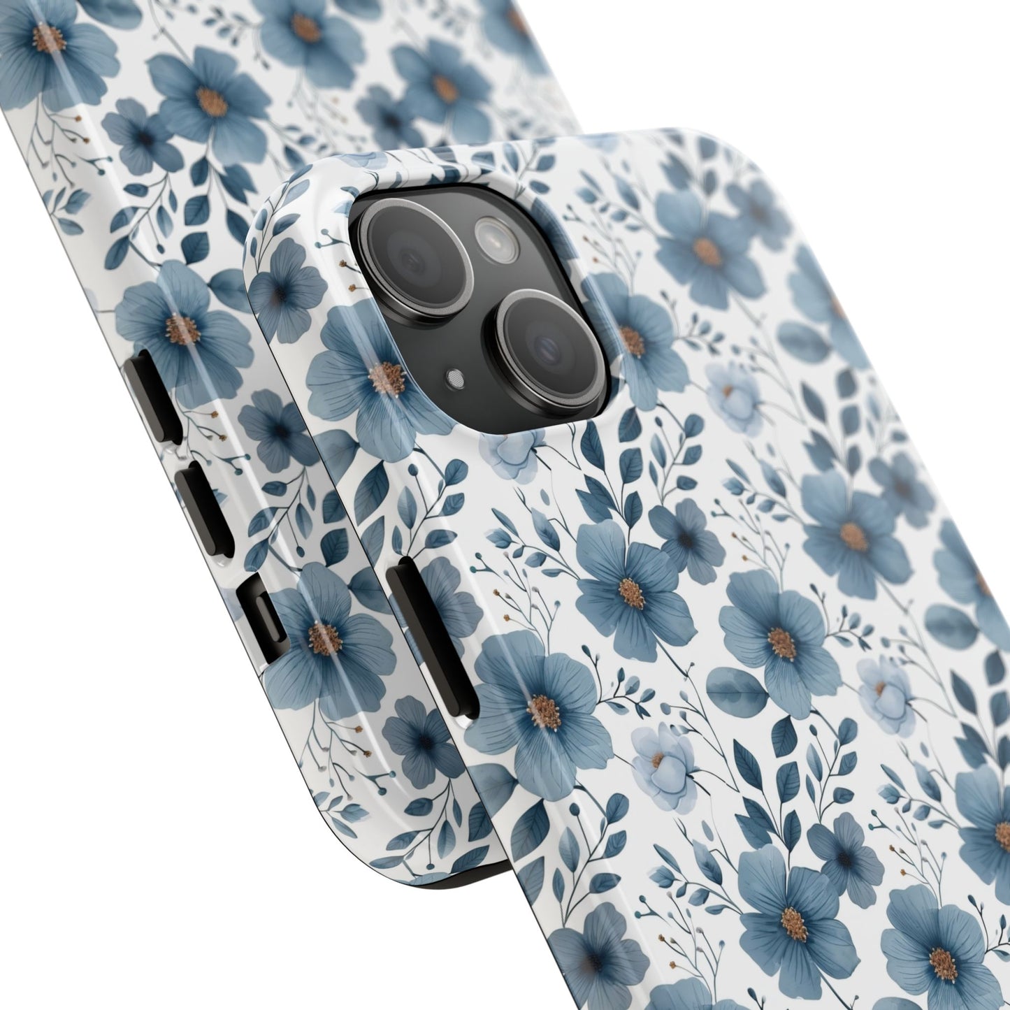 Blue Floral Phone Case