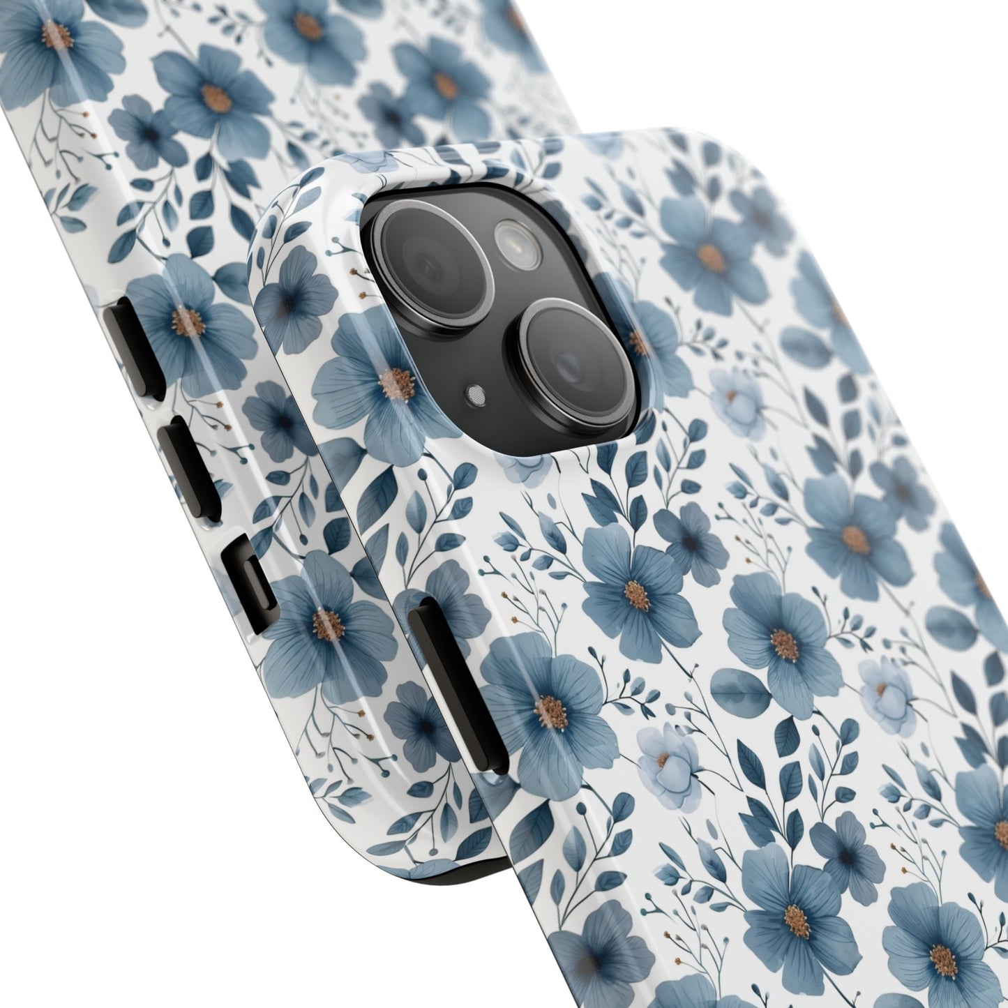Blue Floral Phone Case