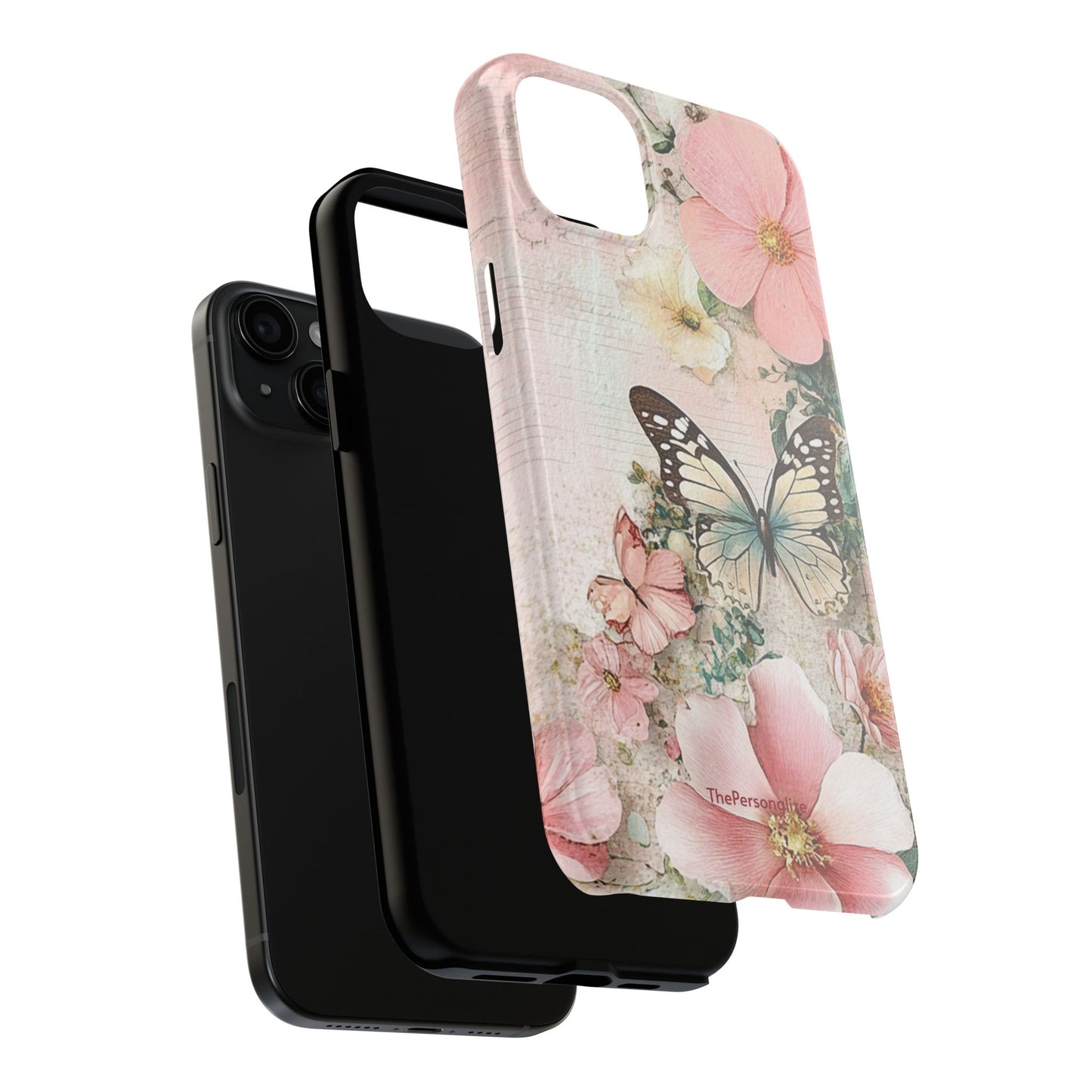 Vintage Floral Butterfly Phone Case