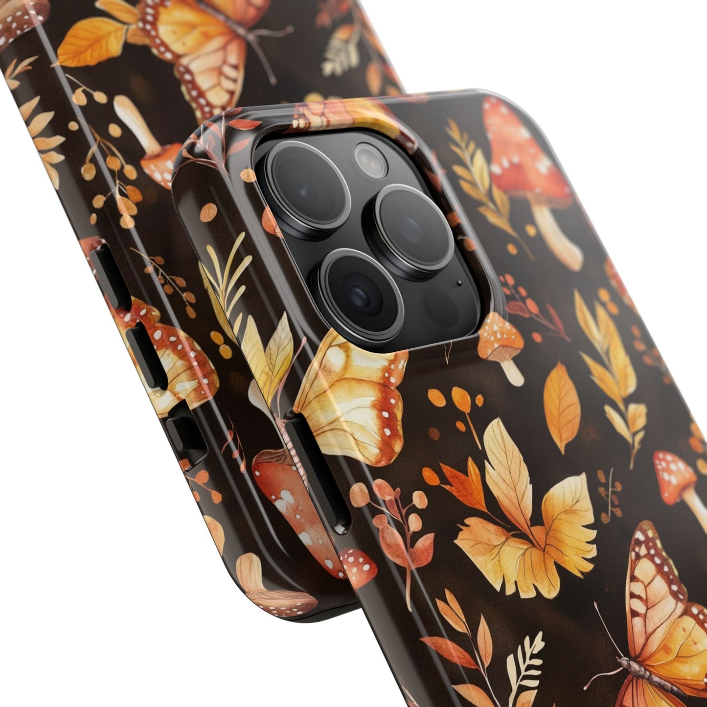 Butterfly Mushroom Phone Case