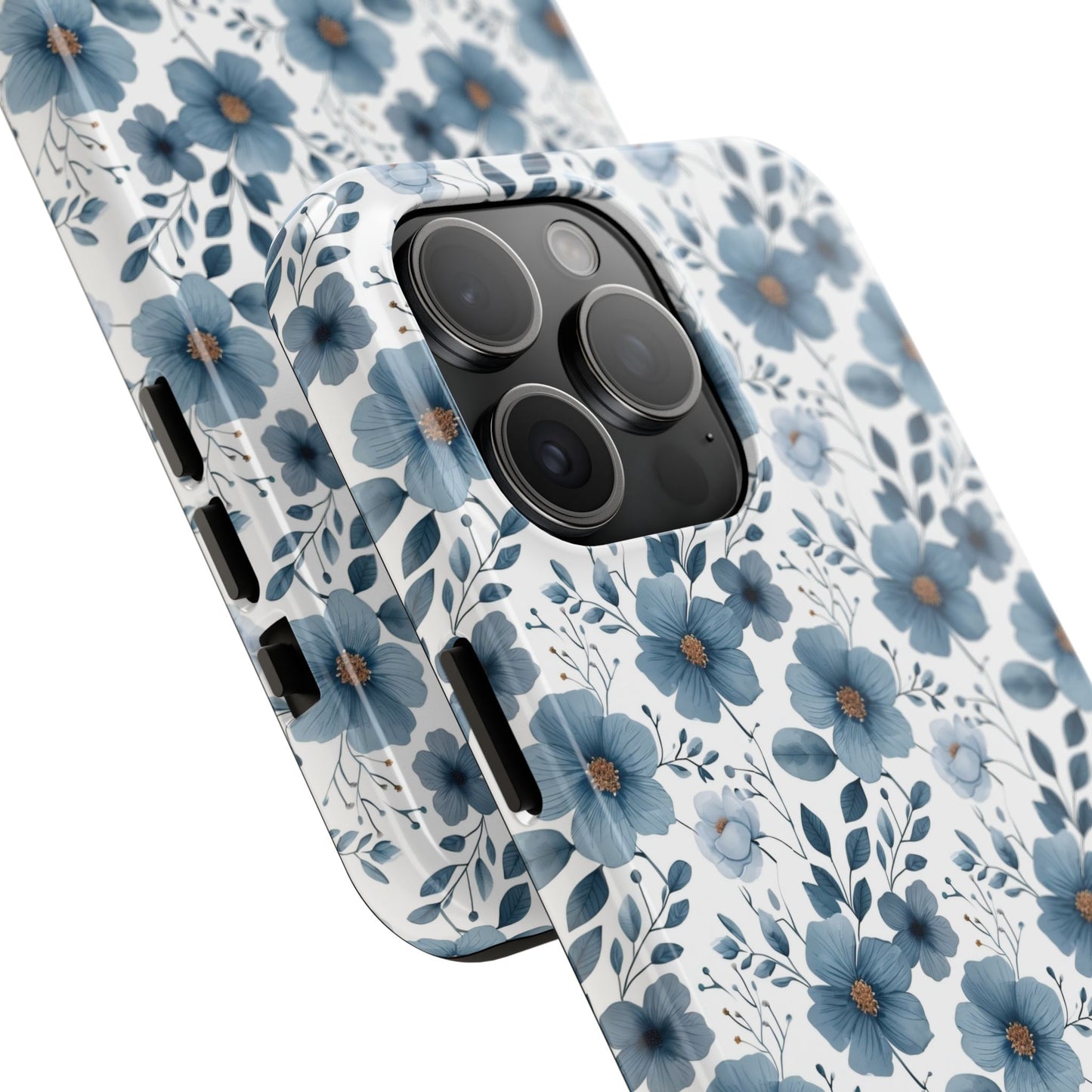 Blue Floral Phone Case