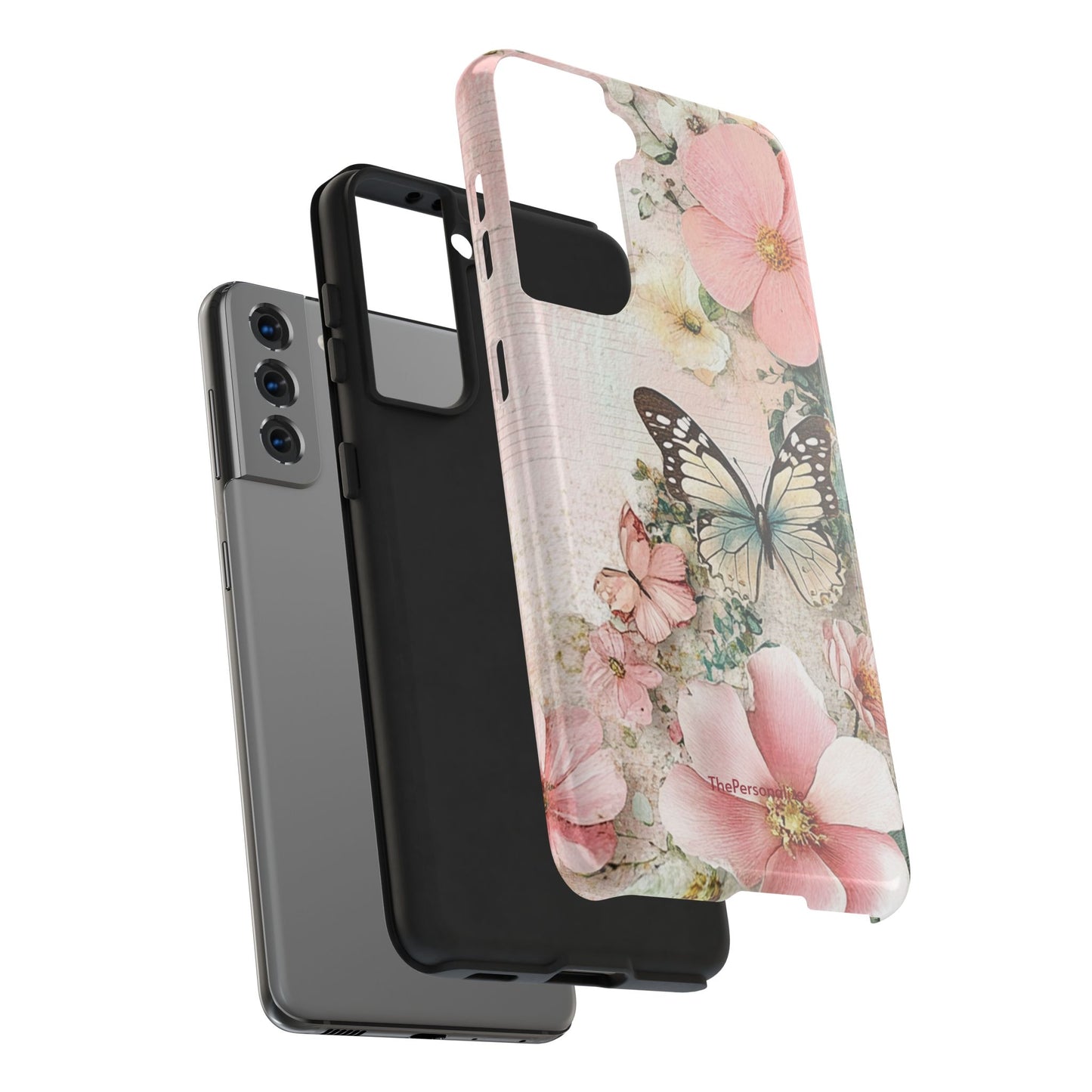 Vintage Floral Butterfly Phone Case
