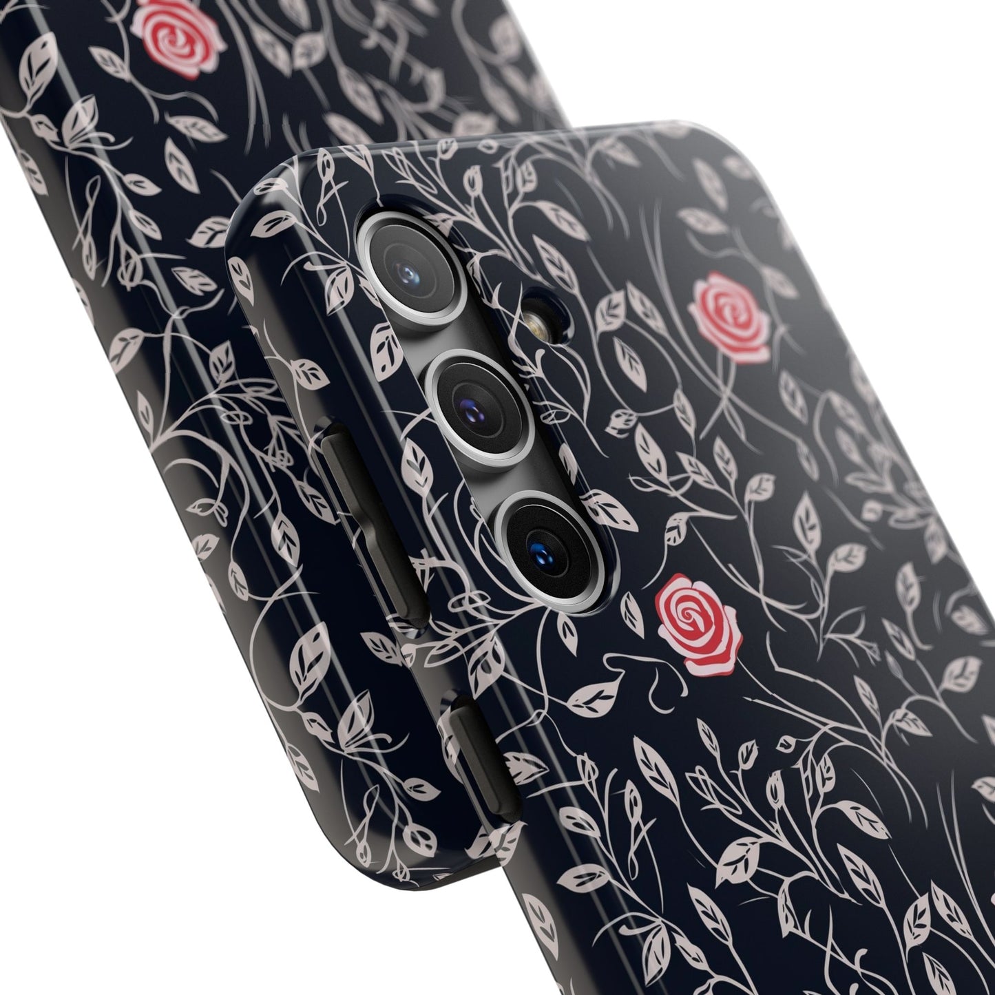 Red Rose Floral Phone Case