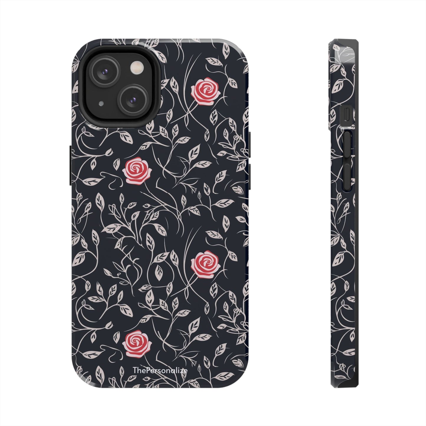Red Rose Floral Phone Case