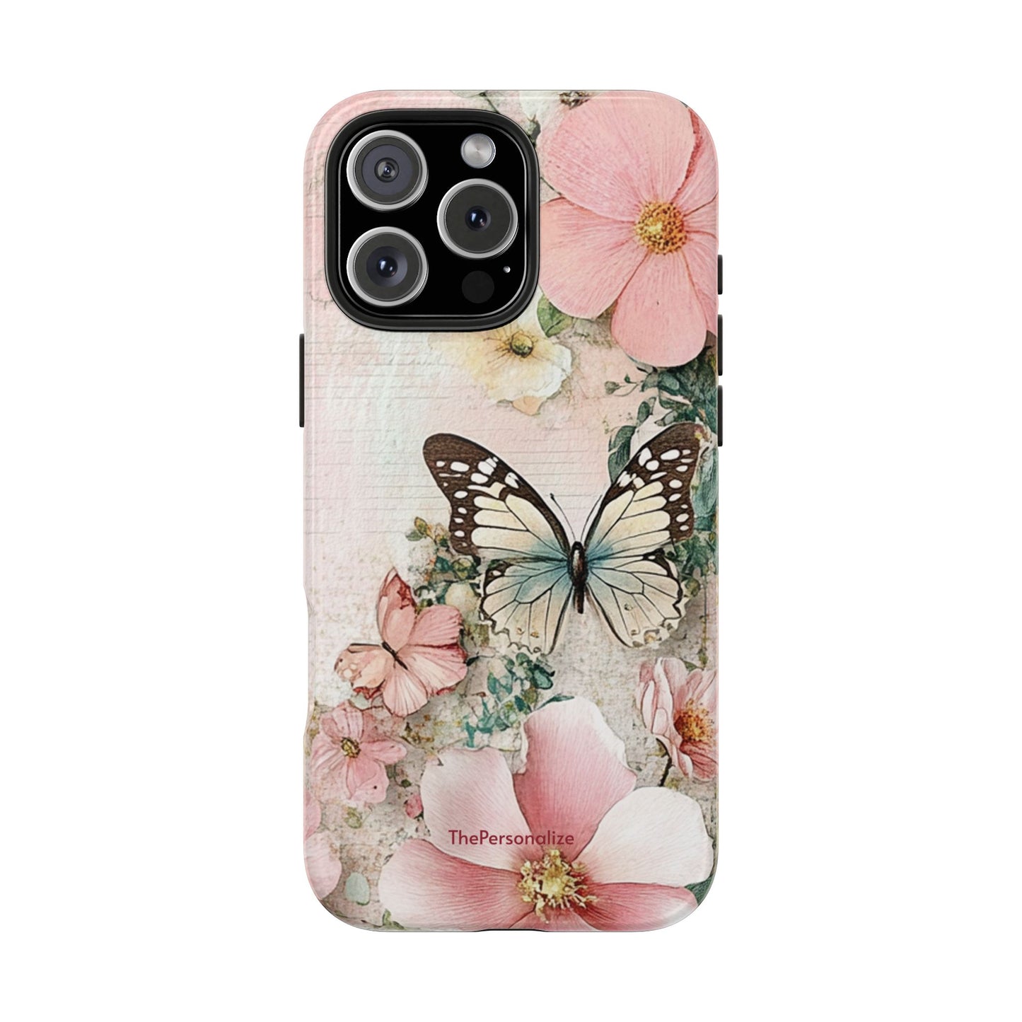 Vintage Floral Butterfly Phone Case