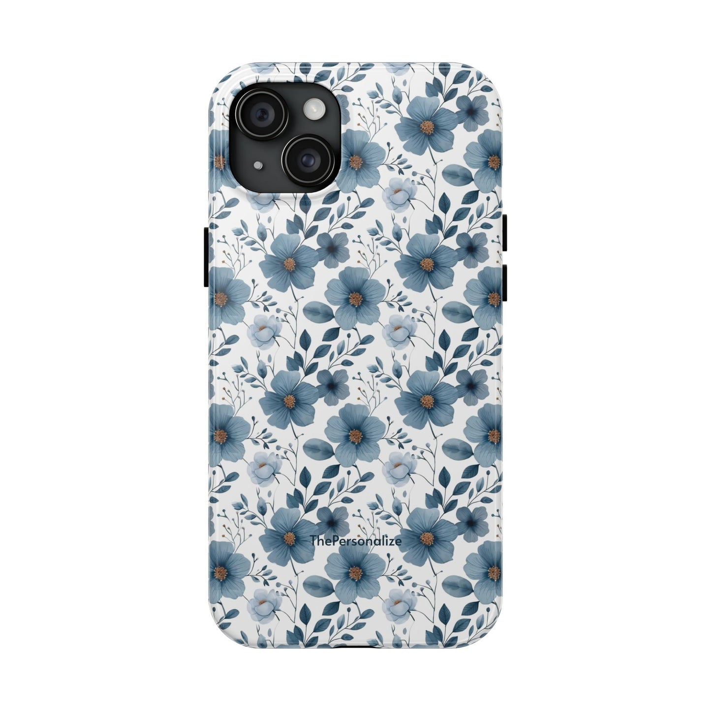 Blue Floral Phone Case