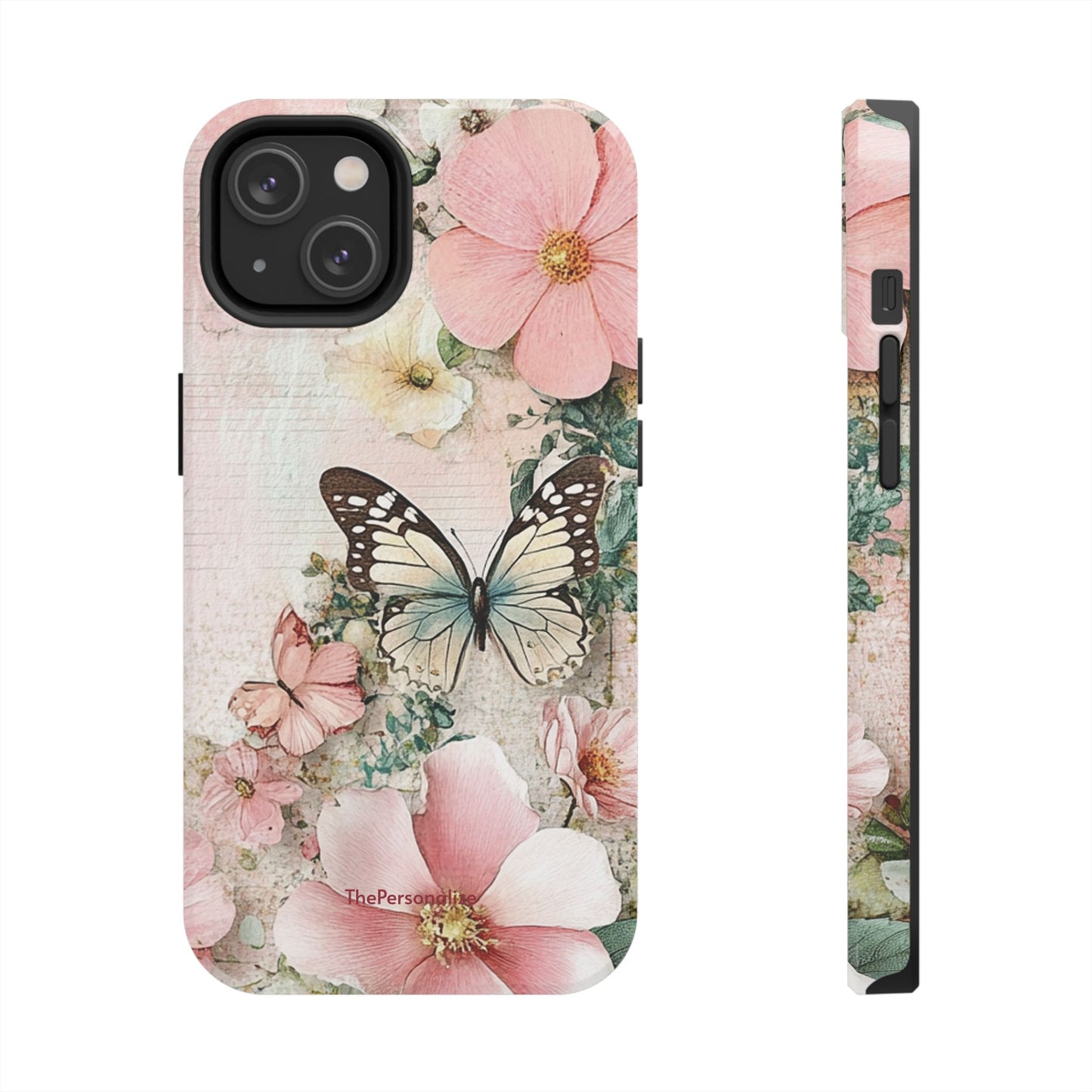 Vintage Floral Butterfly Phone Case